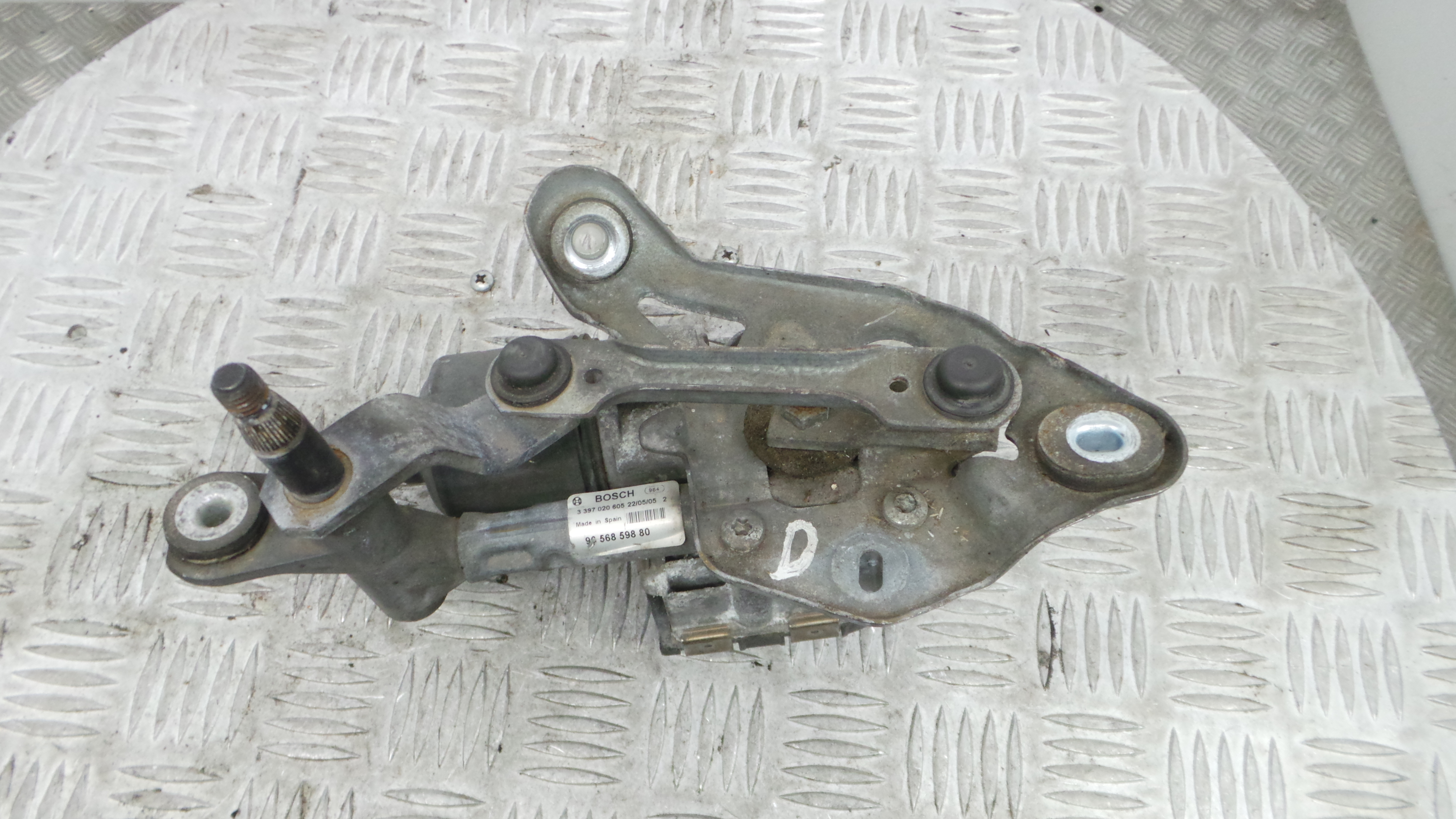 Motor Limpa Vidros Frente  9656859880 - PEUGEOT 407 (6D_)-36570221 Motor Limpa Vidros Frente  9656859880 - PEUGEOT 407 (6D_)-36570221