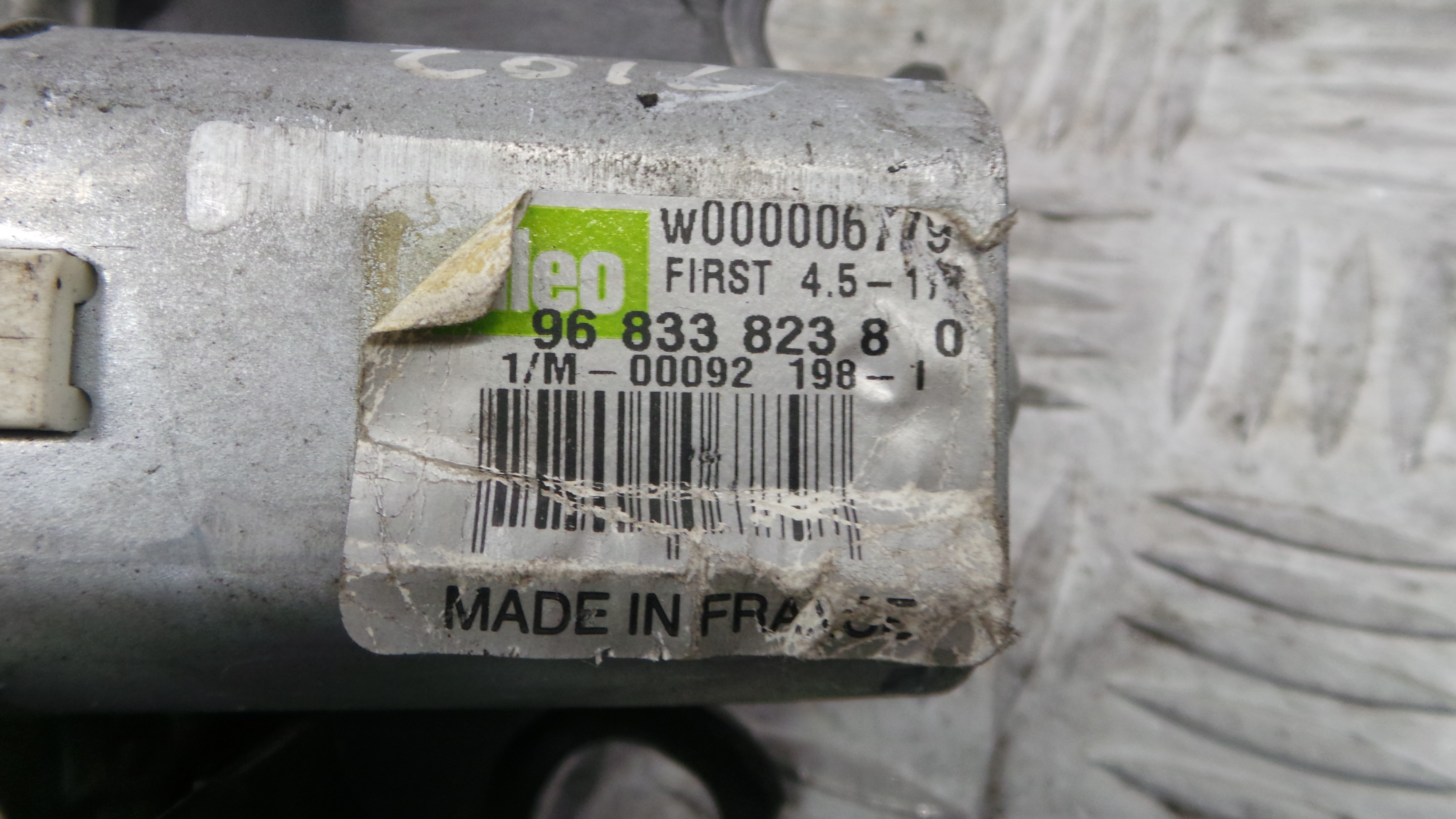 Motor Limpa Vidros Trás 968338238 - CITROËN C4 II (NC_)-36570247