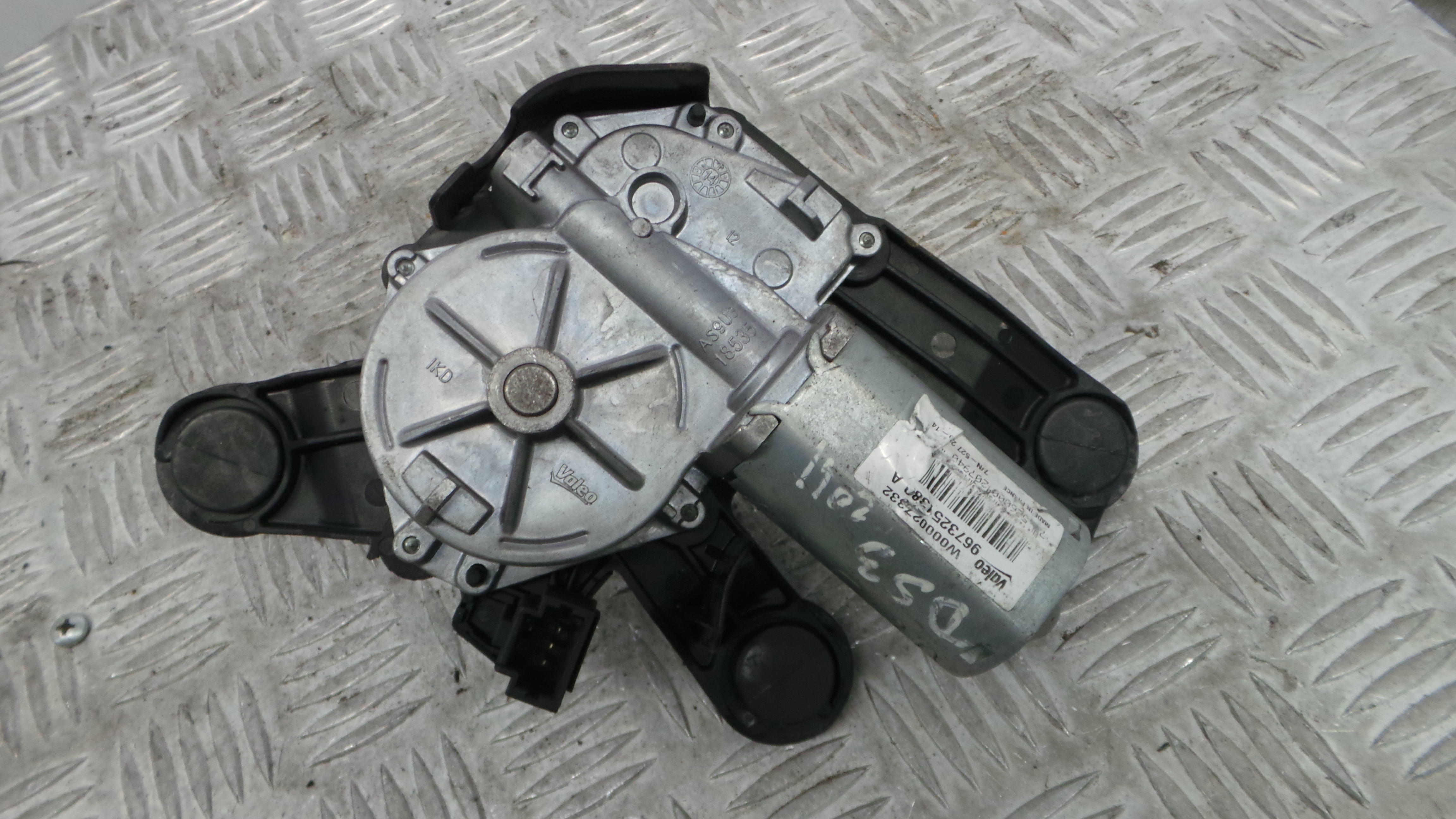 Motor Limpa Vidros Trás 9673251380 - CITROËN DS3 (SA_)-36570268