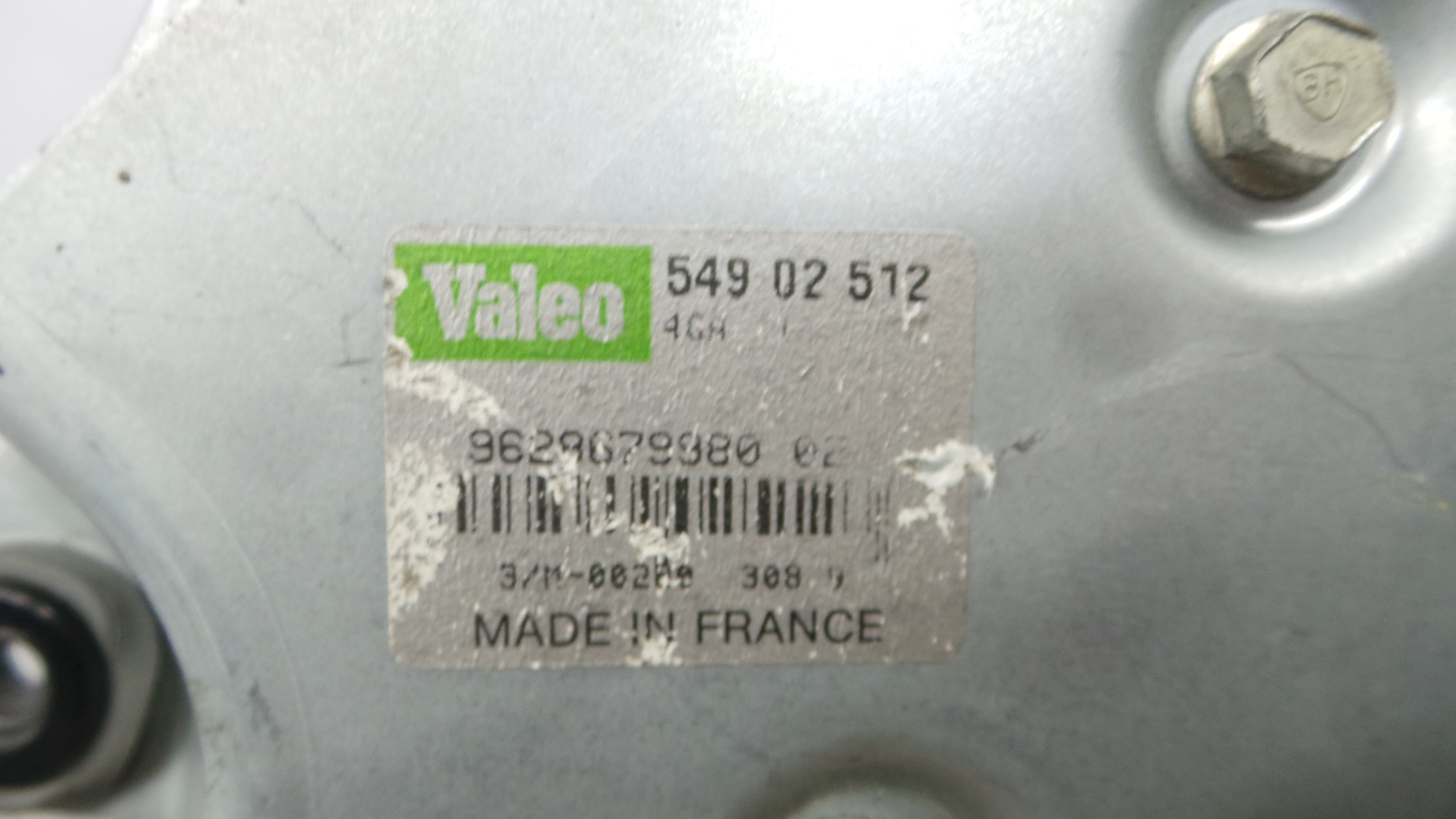 Motor Limpa Vidros Trás 9628679980 - PEUGEOT 206 Hatchback (2A/C)-36570674