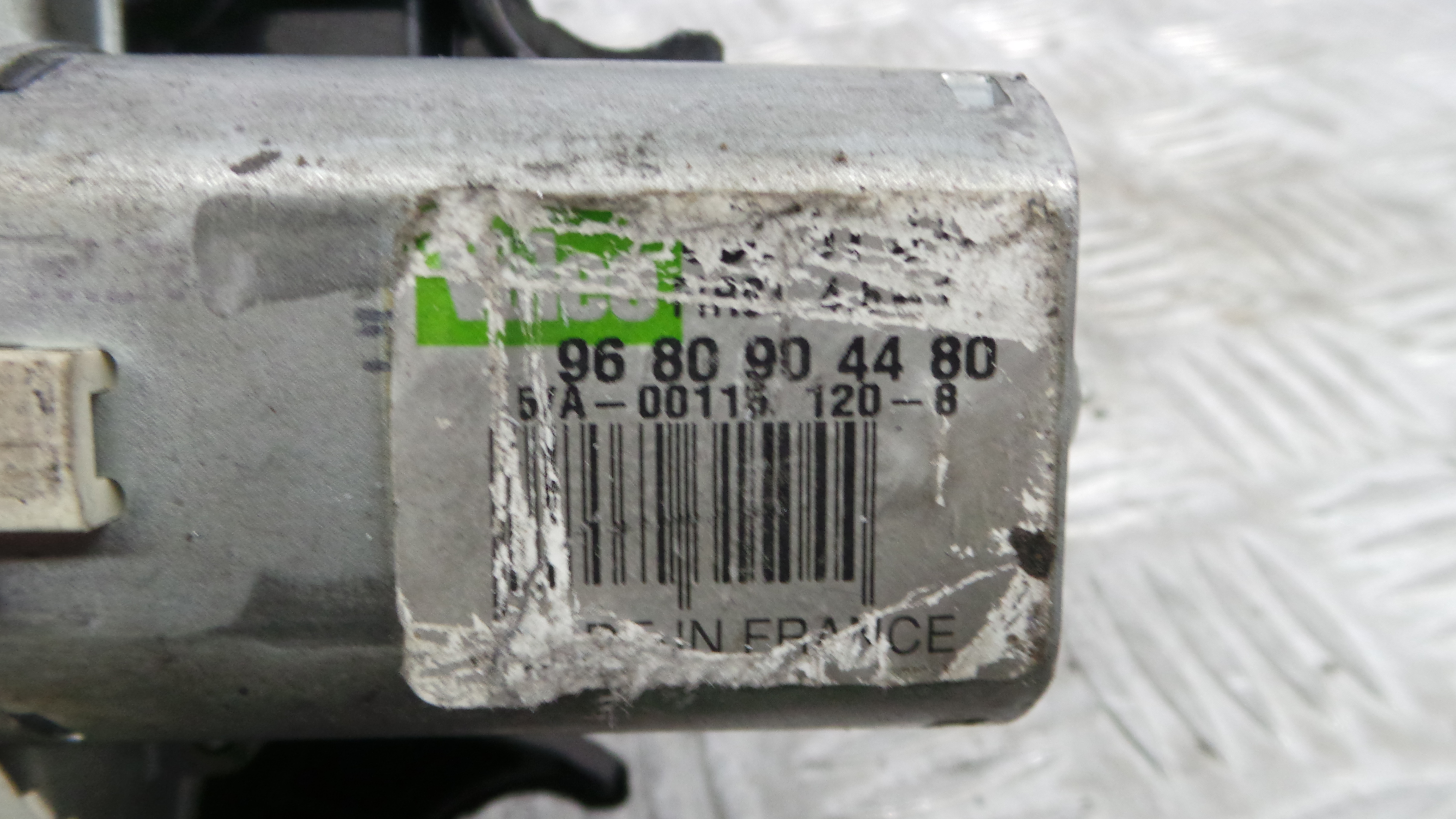 Motor Limpa Vidros Trás 9680904480 - PEUGEOT 207 SW (WK_)-36570683