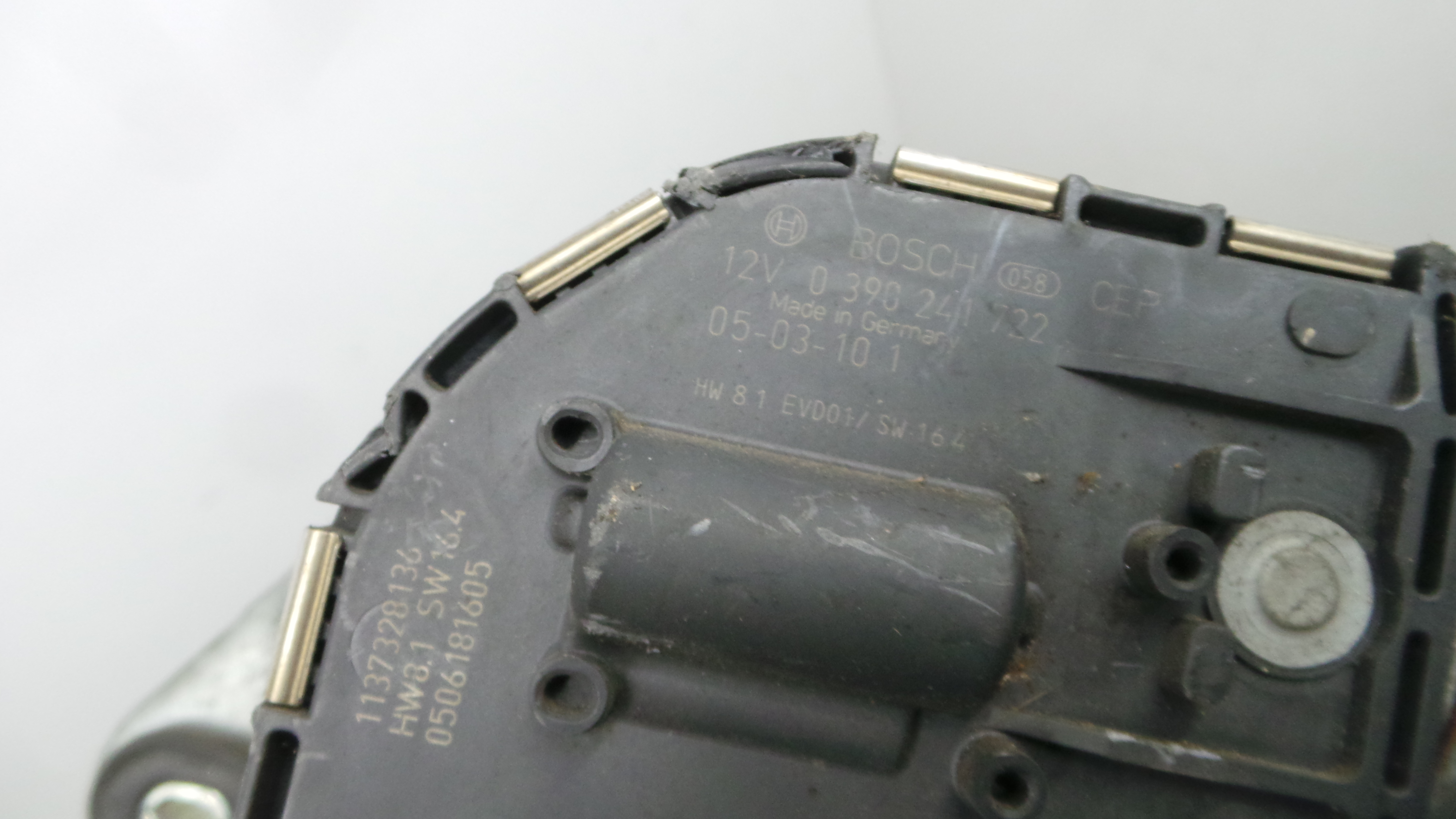 Motor Limpa Vidros Frente 9656859880 - PEUGEOT 407 SW (6E_, 6D_)-36570700