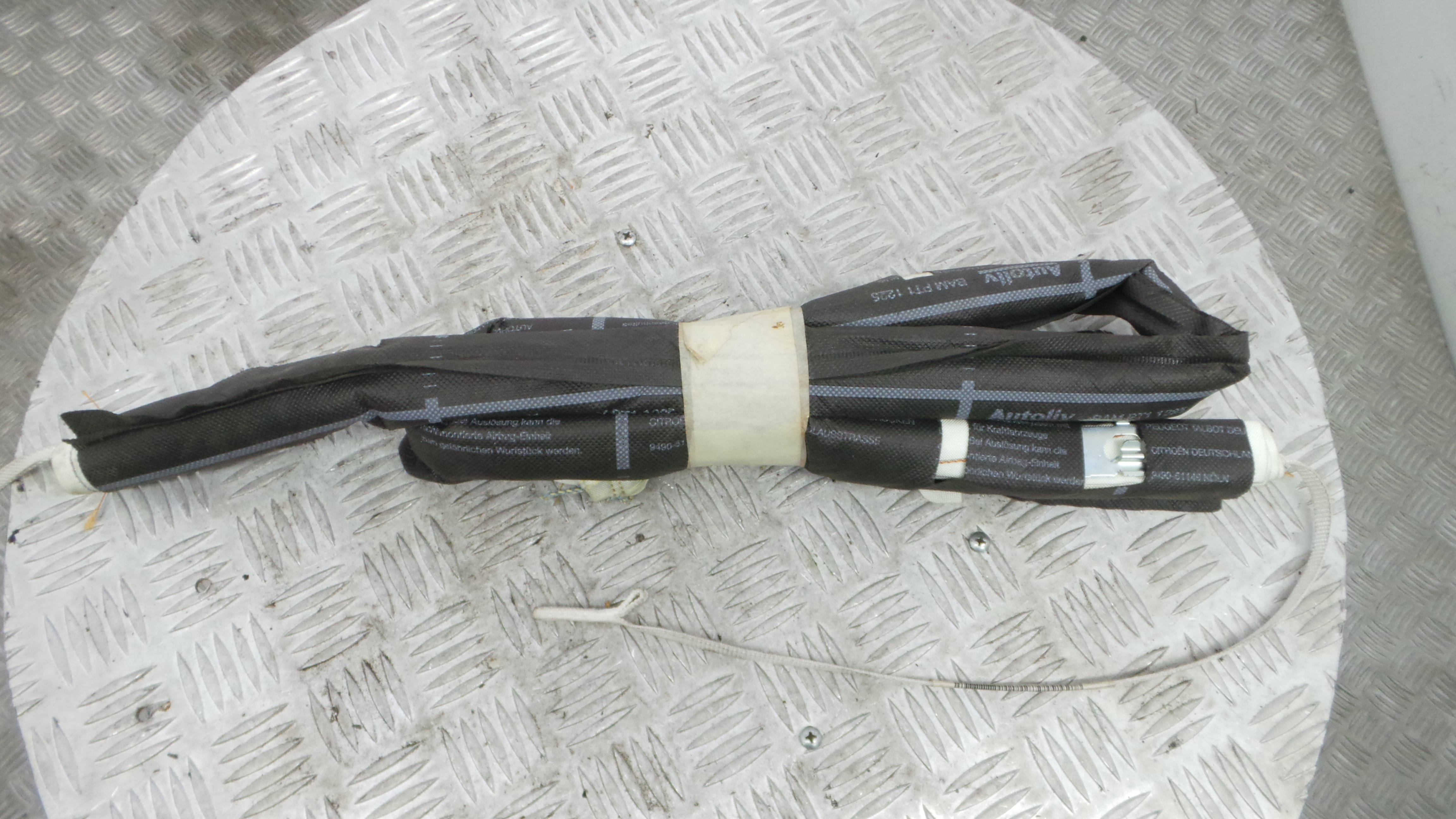 Airbags de Cortina Esq 9650247880 - PEUGEOT 207 SW (WK_)-36585631