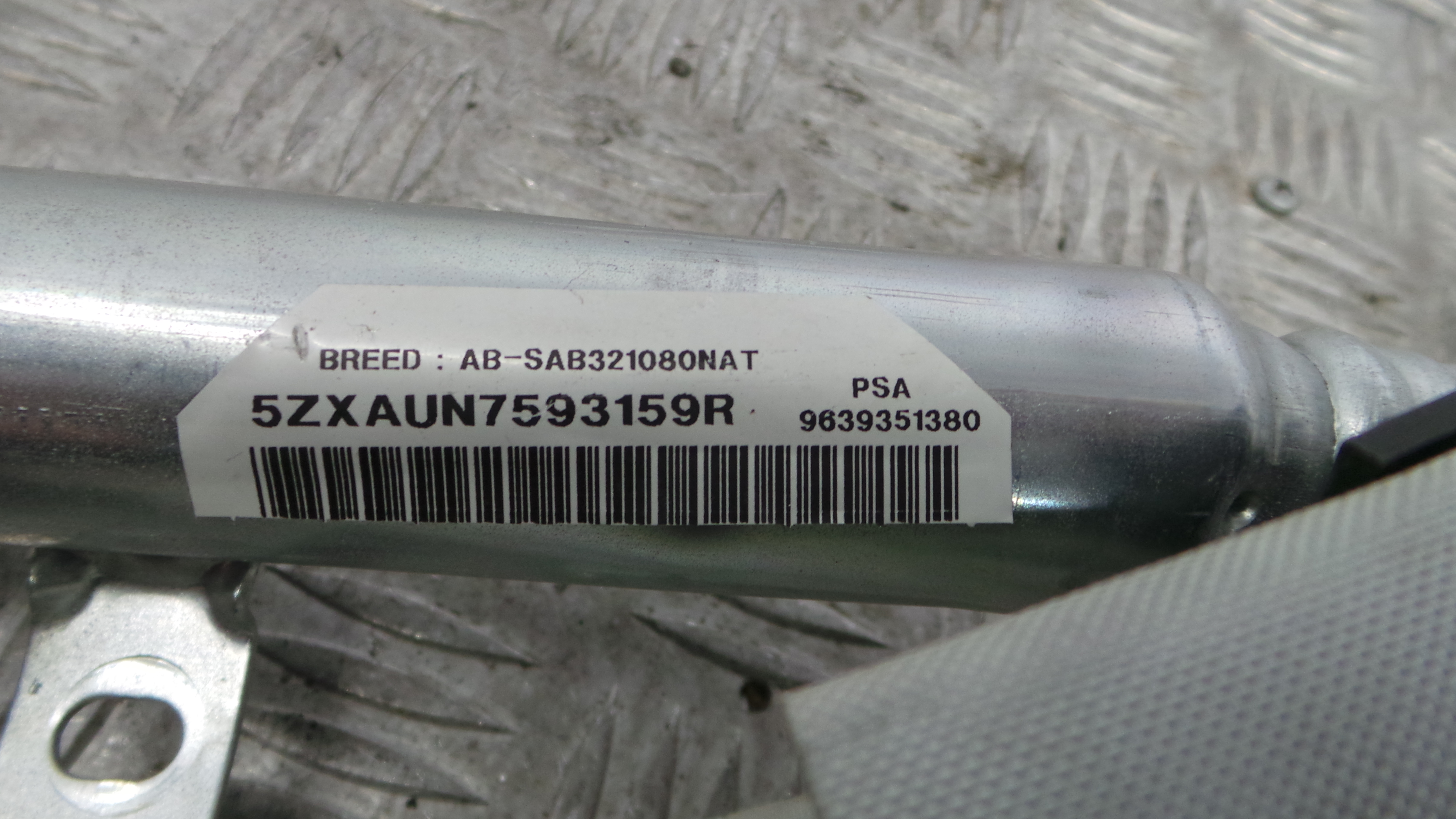 Airbags de Cortina Esq 9639351380 - PEUGEOT 307 SW (3H)-36585639