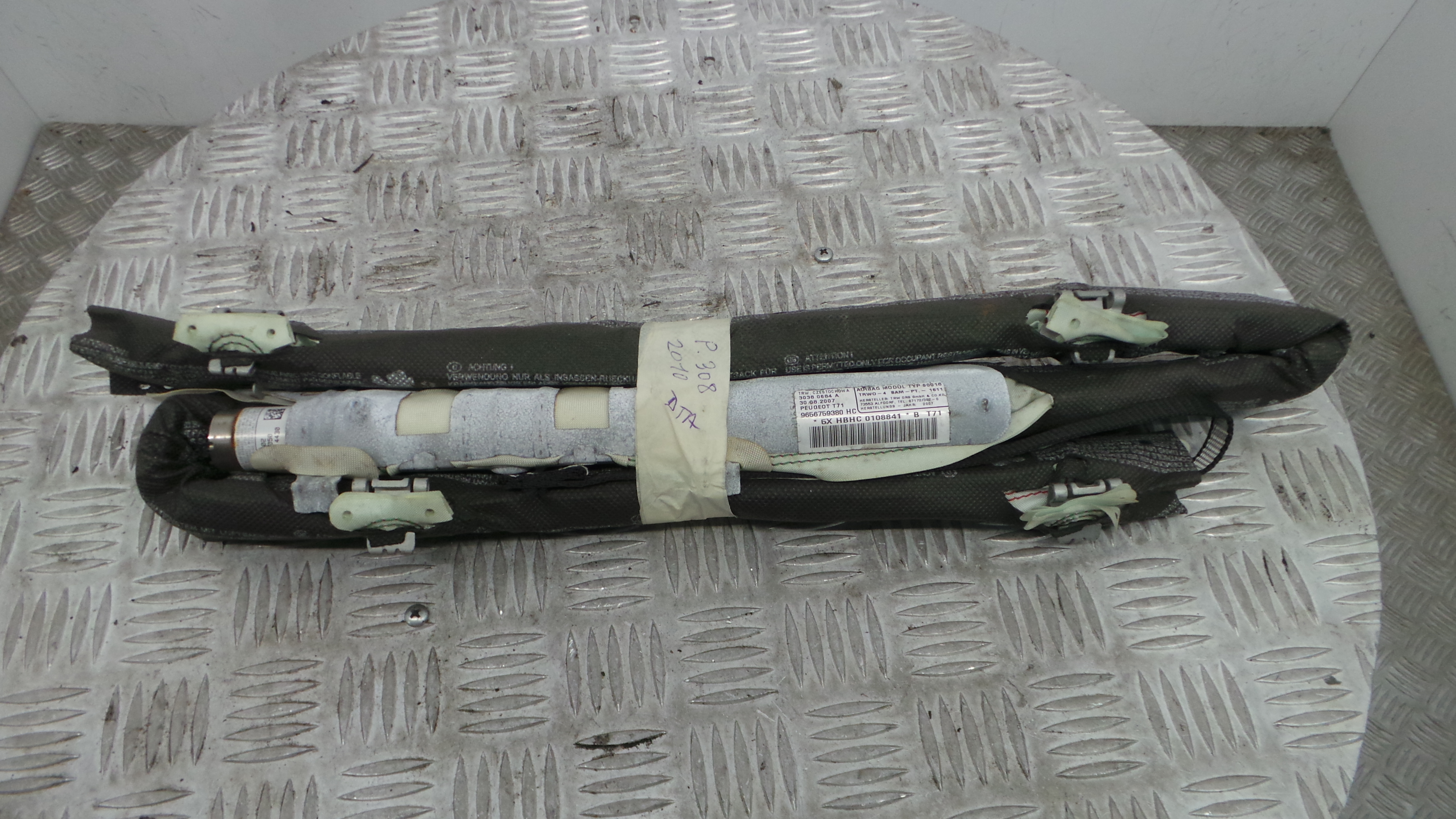 Airbags de Cortina Dto 9656759380 - PEUGEOT 308 I (4A_, 4C_)-36585643