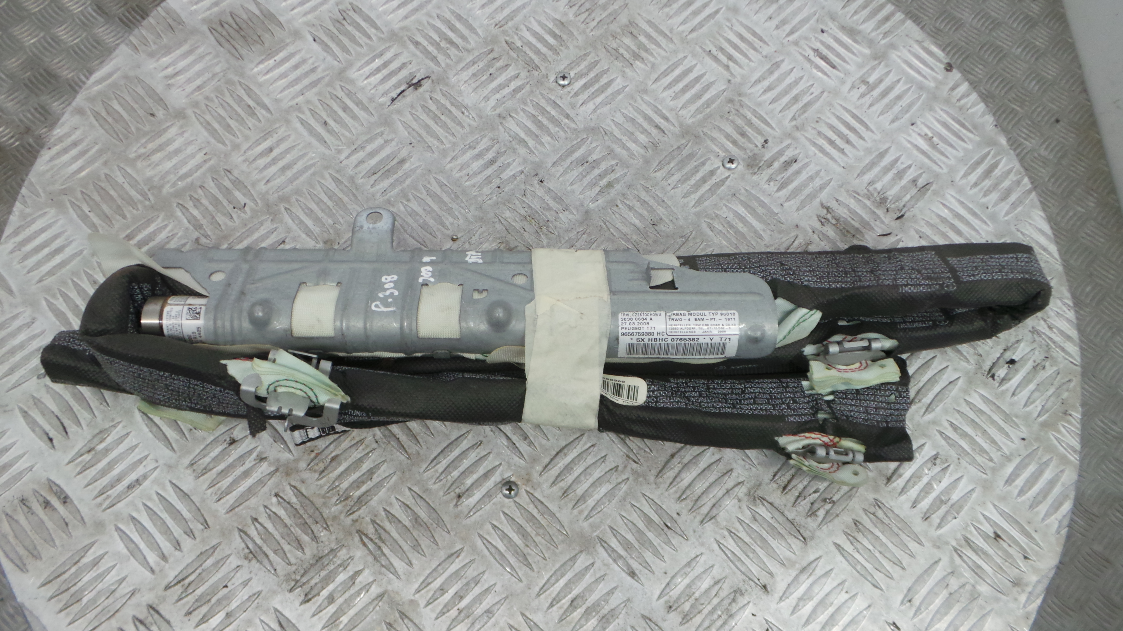 Airbags de Cortina Dto 9656759380 - PEUGEOT 308 I (4A_, 4C_)-36585971