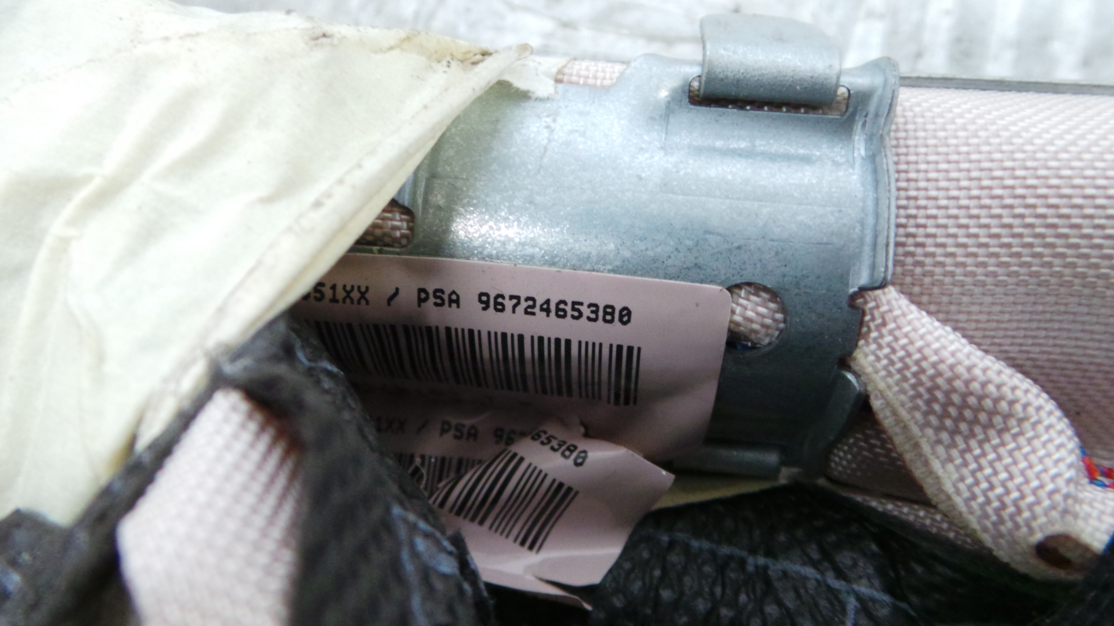 Airbags de Cortina Esq 9672465380 - CITROËN C3 II (SC_)-36585979