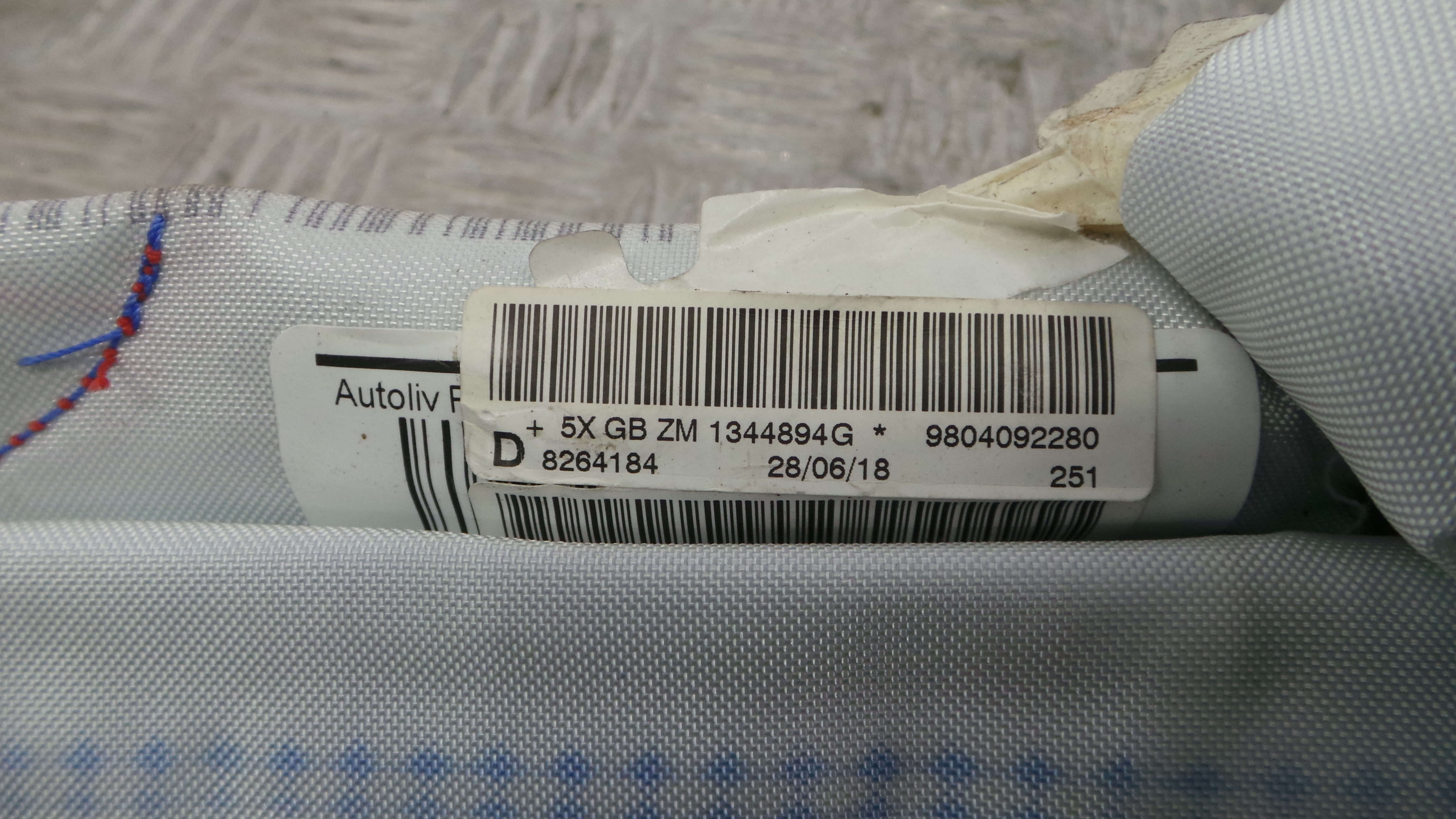 Airbags de Cortina Dto 9804092280 - PEUGEOT 208 I (CA_, CC_)-36585997