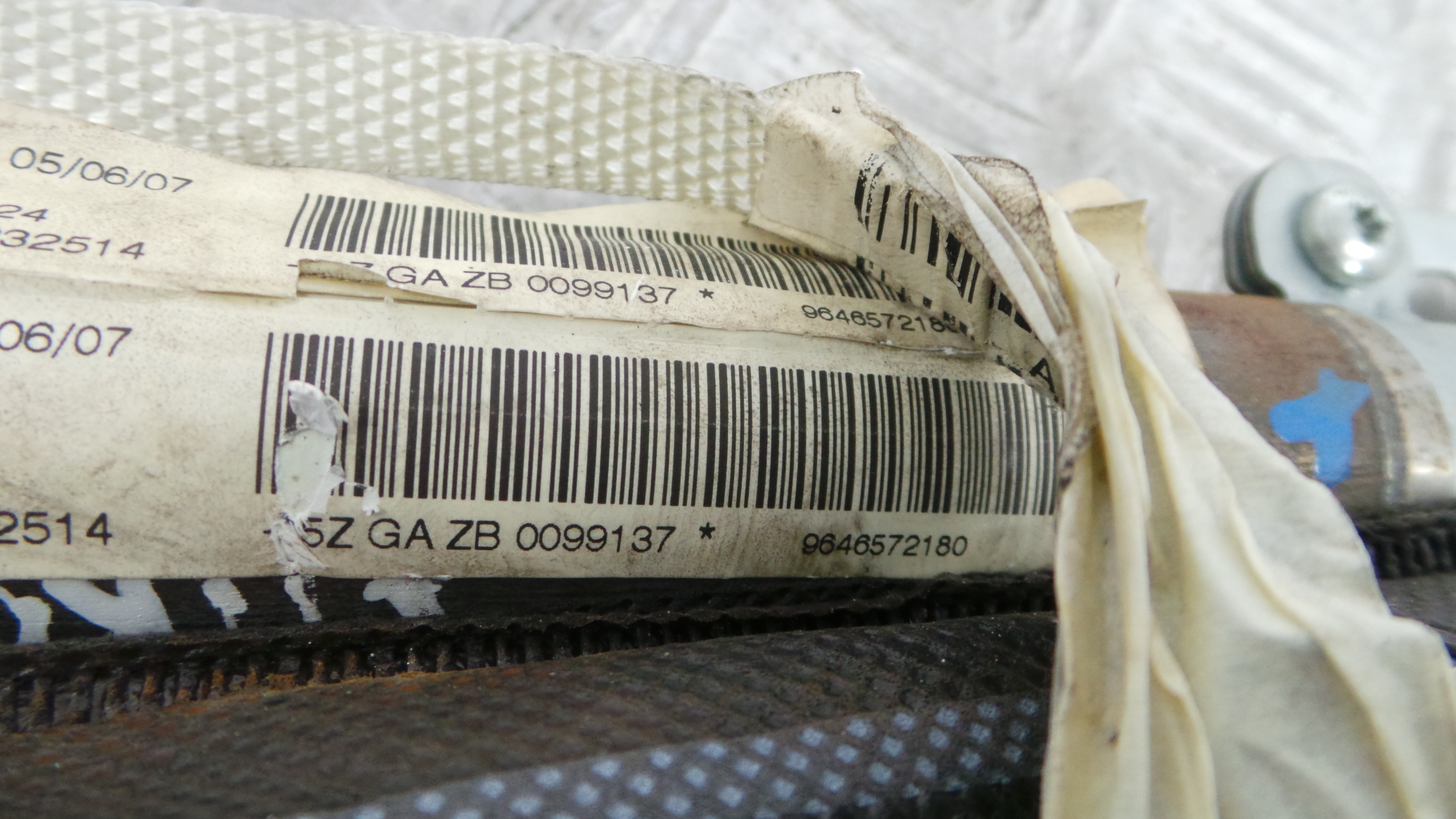 Airbags de Cortina Esq 9646572180 - CITROËN C4 I (LC_)-36586009