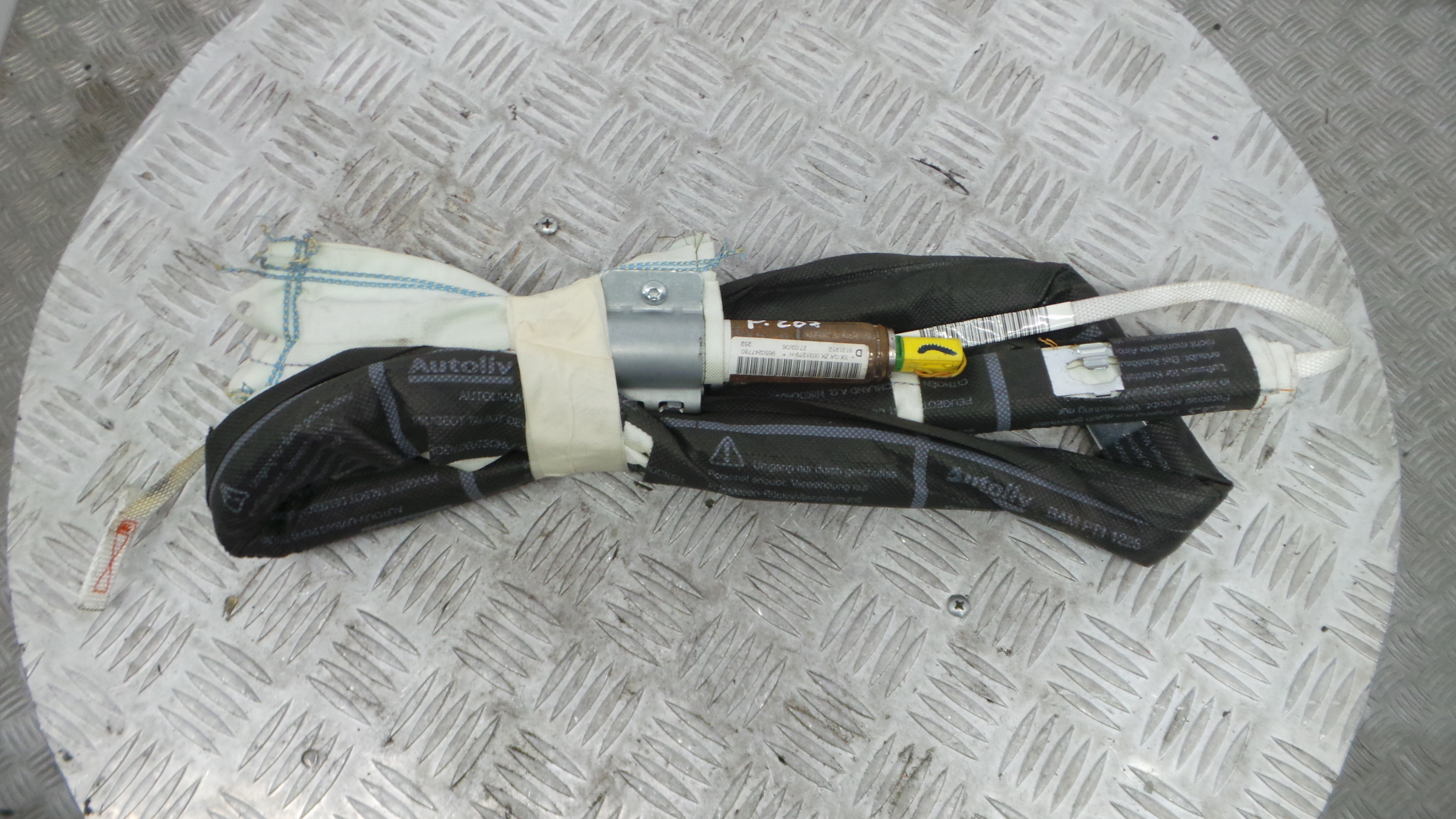 Airbags de Cortina Dto 9650247780 - PEUGEOT 207 (WA_, WC_), 207/207+ (WA_, WC_)-36586013