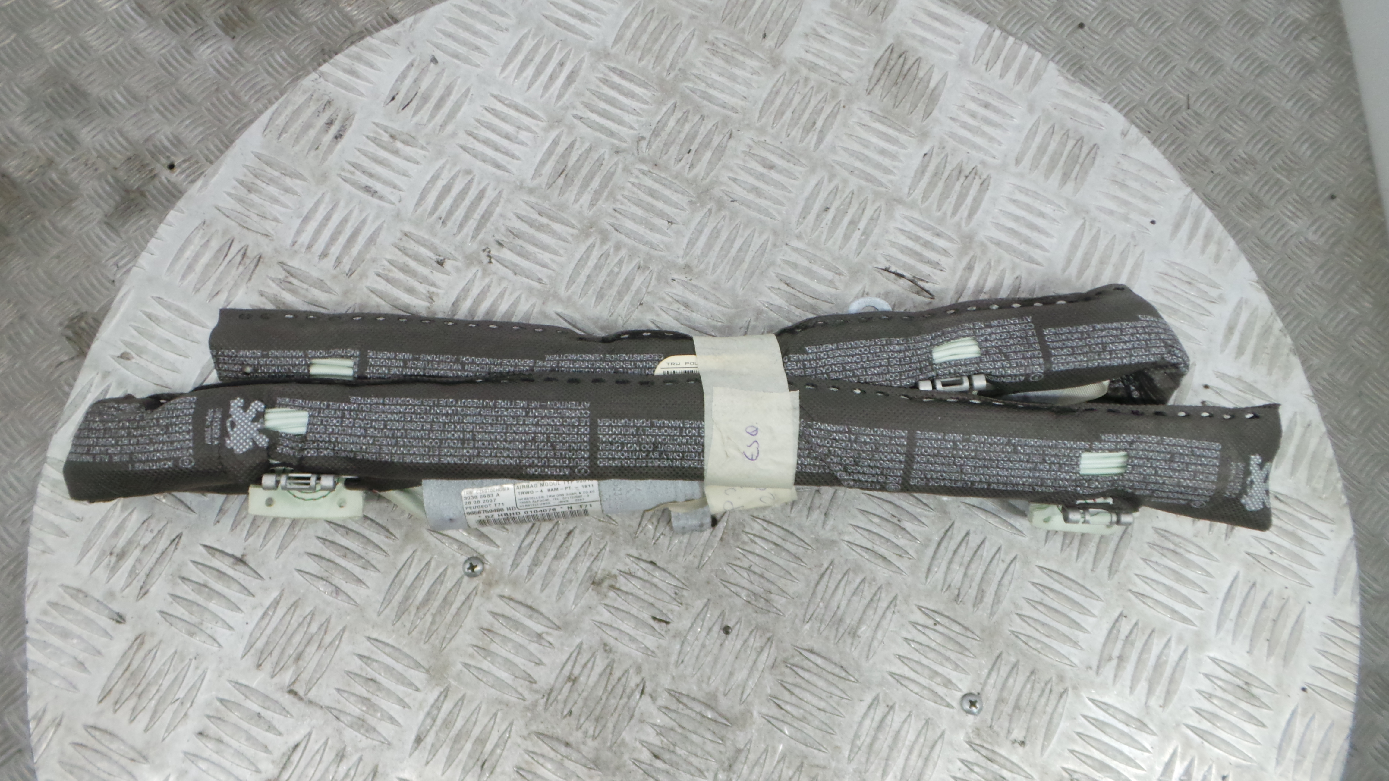 Airbags de Cortina Esq 9656759480 - PEUGEOT 308 I (4A_, 4C_)-36586111