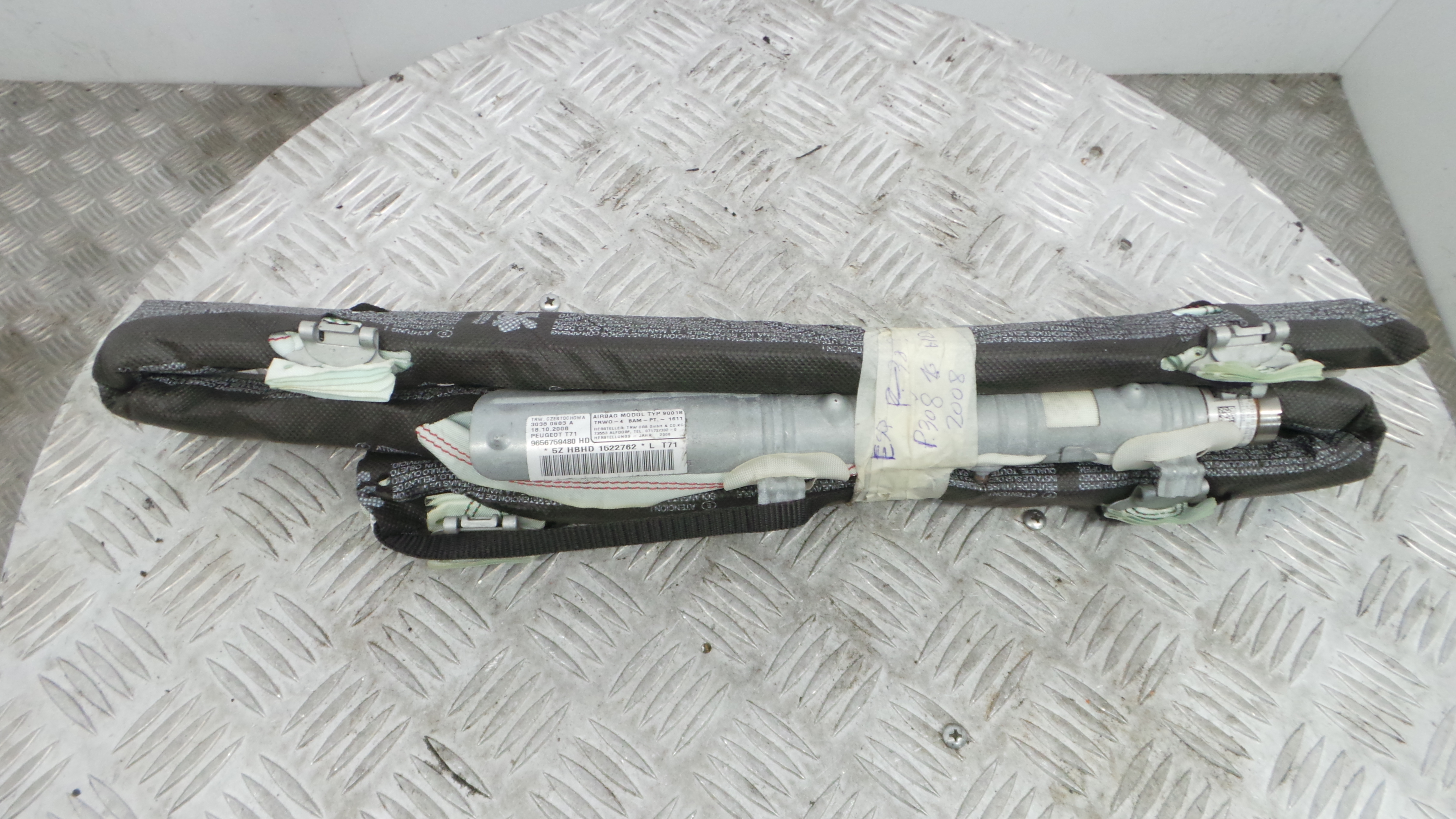 Airbags de Cortina Esq 9656759480 - PEUGEOT 308 I (4A_, 4C_)-36586130 Airbags de Cortina Esq 9656759480 - PEUGEOT 308 I (4A_, 4C_)-36586130