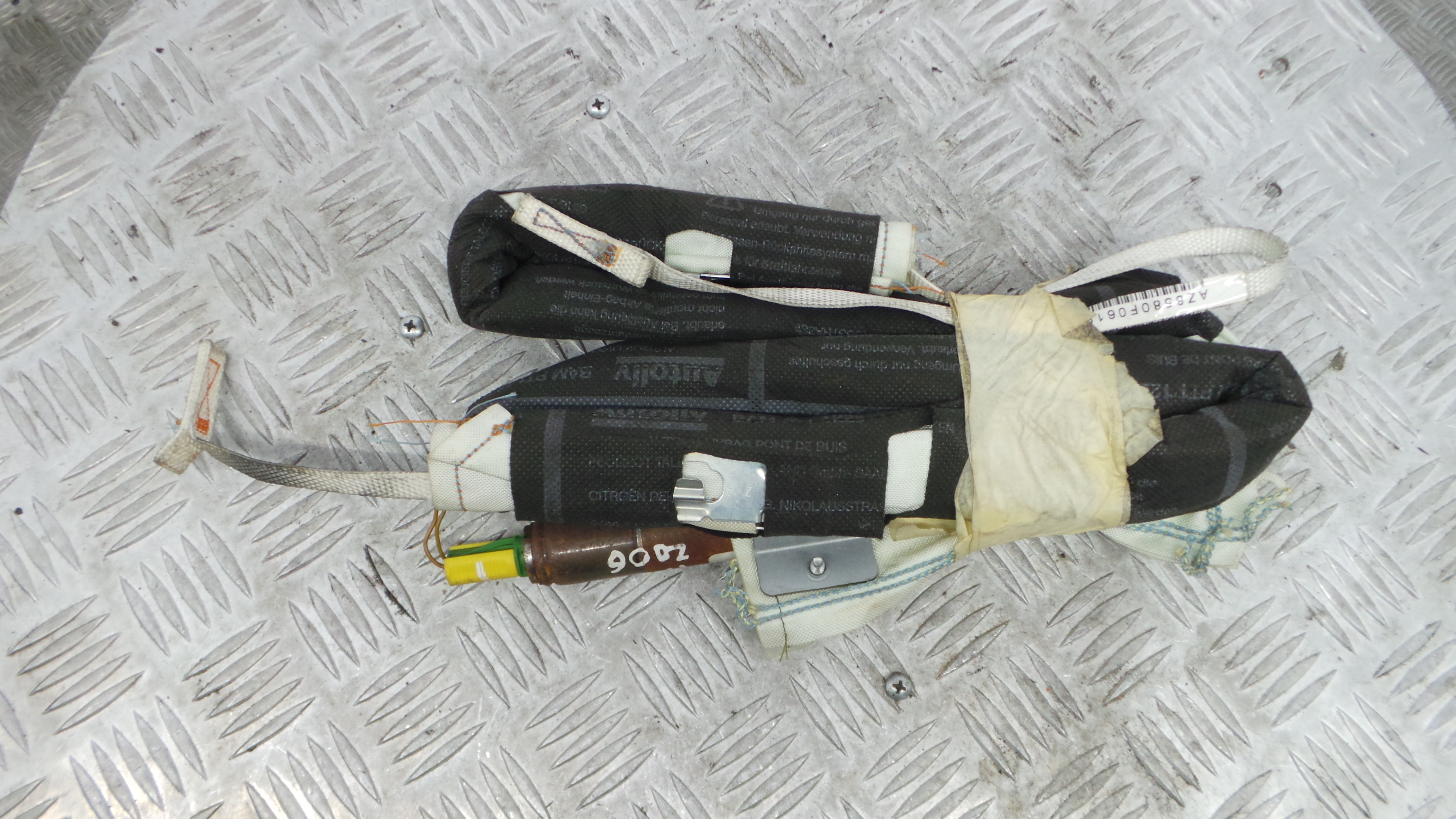 Airbags de Cortina Esq 9650247880 - PEUGEOT 207 (WA_, WC_), 207/207+ (WA_, WC_)-36586151