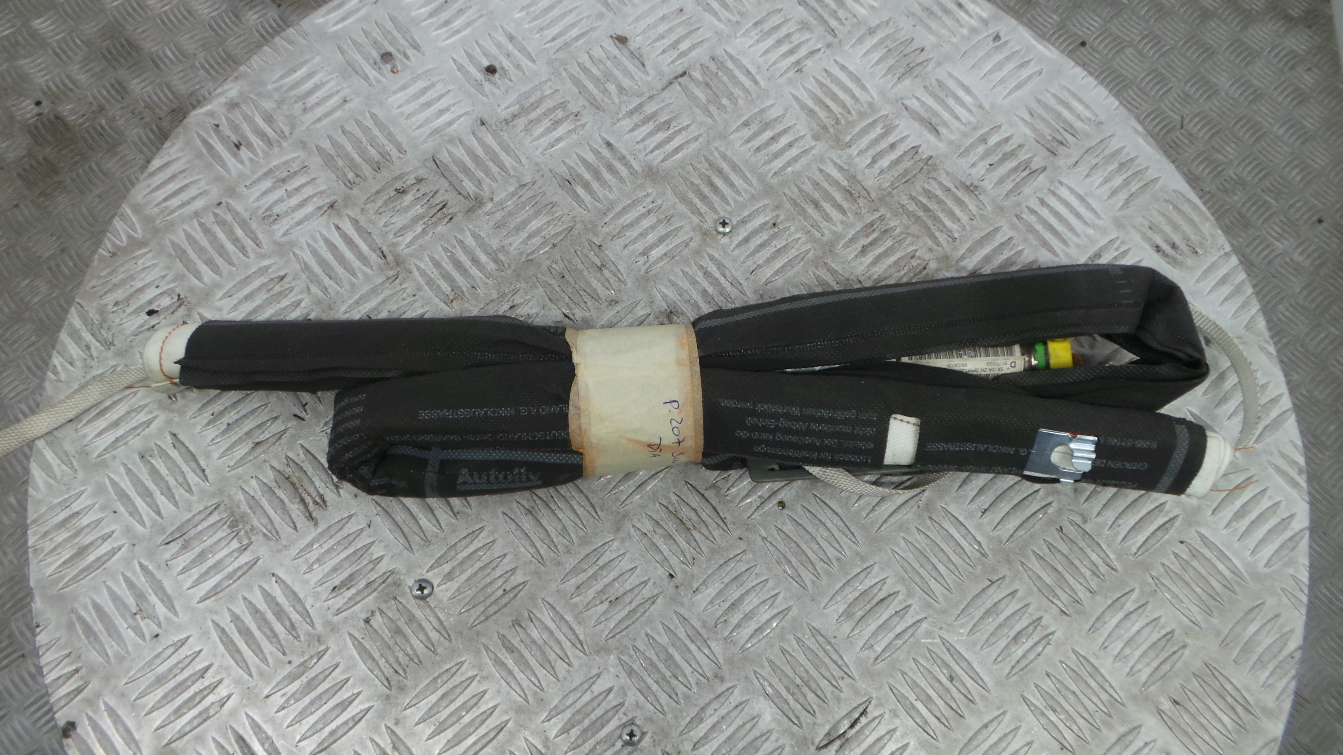 Airbags de Cortina Dto 9650247780 - PEUGEOT 207 SW (WK_)-36586174