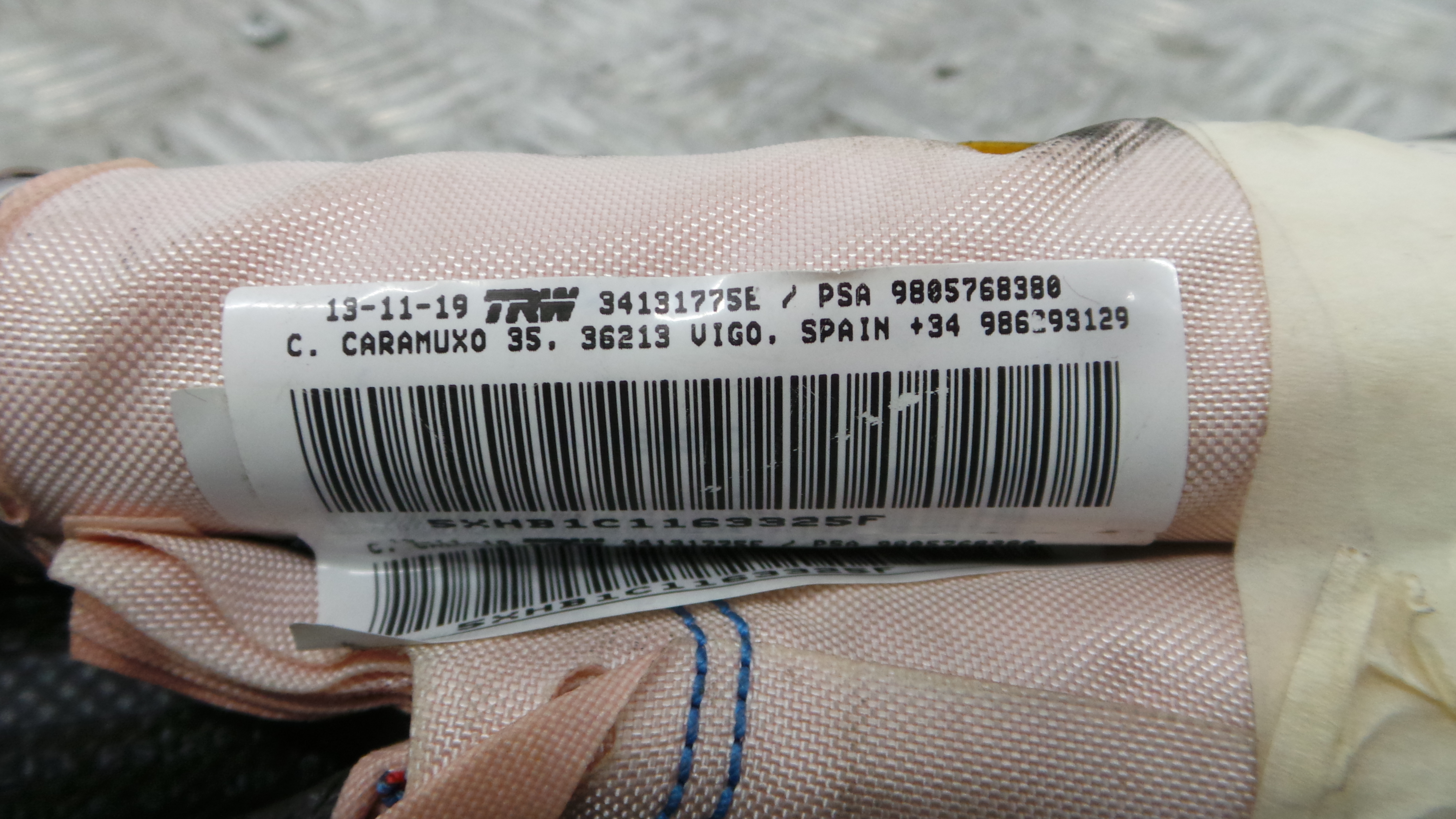 Airbags de Cortina Dto 9805768380 - PEUGEOT 308 II (LB_, LP_, LW_, LH_, L3_)-36586178