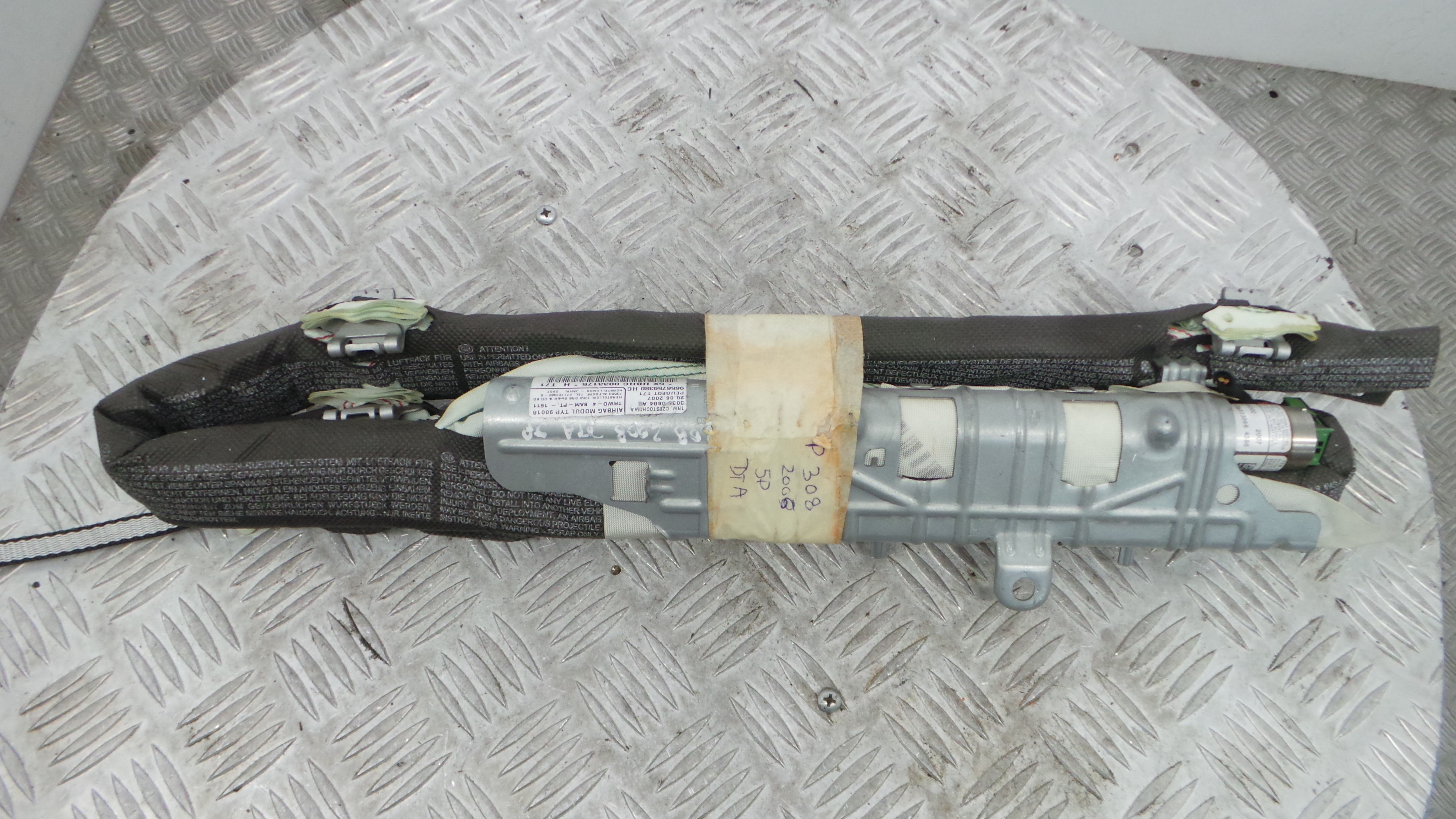 Airbags de Cortina Dto 9656759380 - PEUGEOT 308 I (4A_, 4C_)-36586190