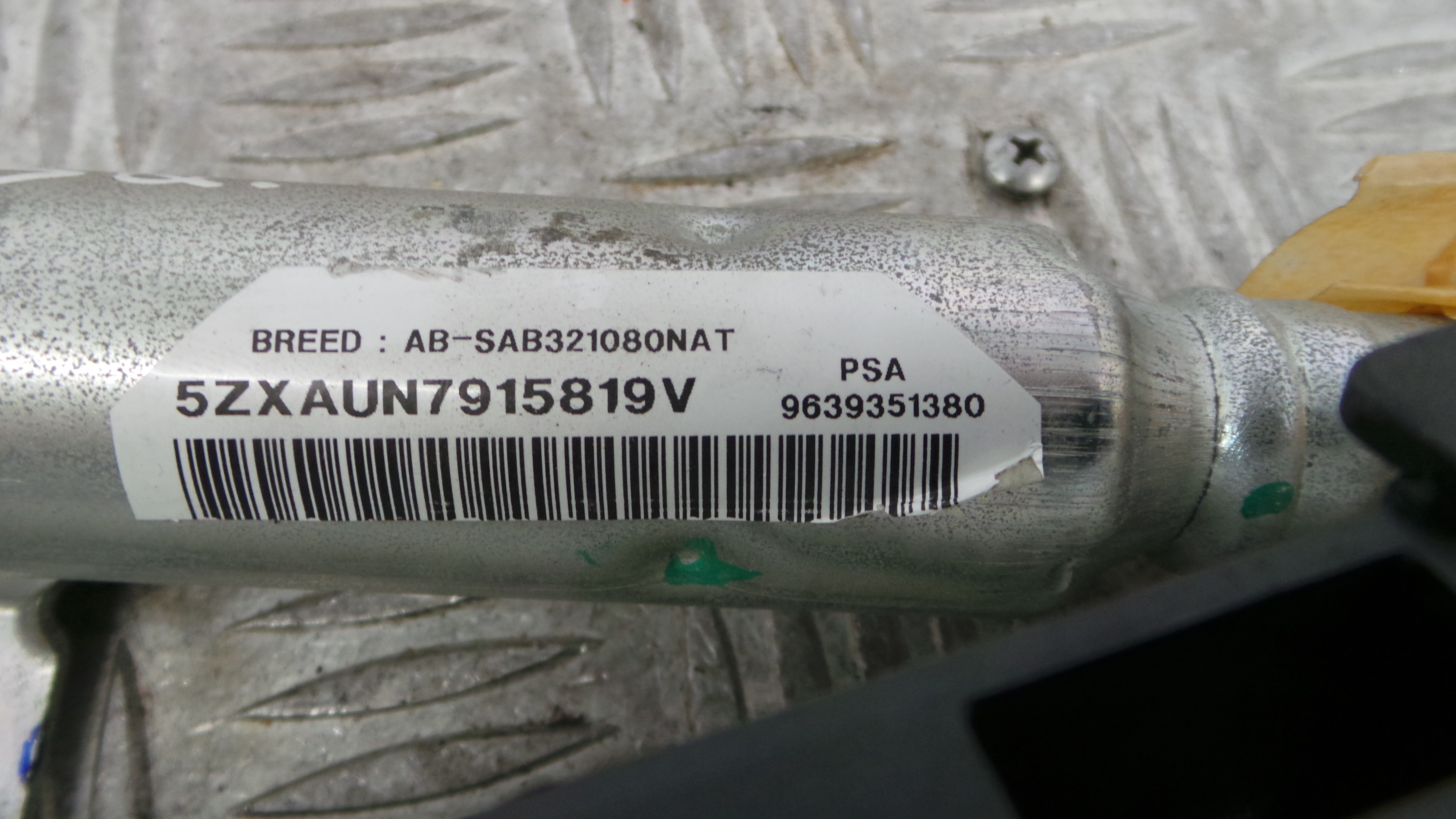 Airbags de Cortina Esq 9639351380 - PEUGEOT 307 SW (3H)-36586214