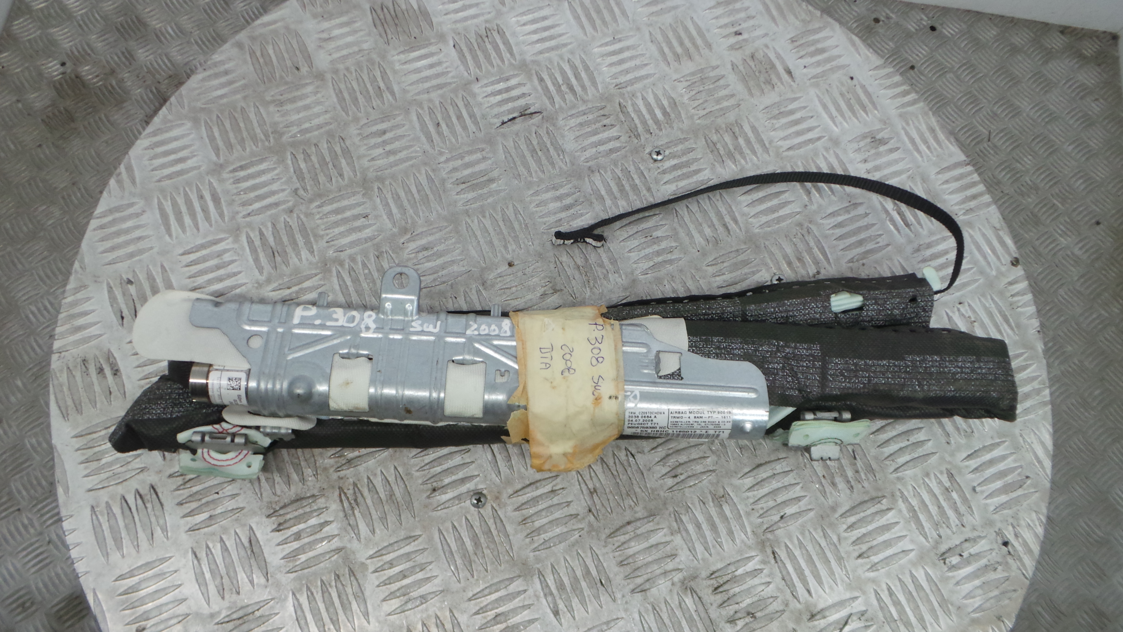 Airbags de Cortina Dto 9656759380 - PEUGEOT 308 SW I (4E_, 4H_)-36586225