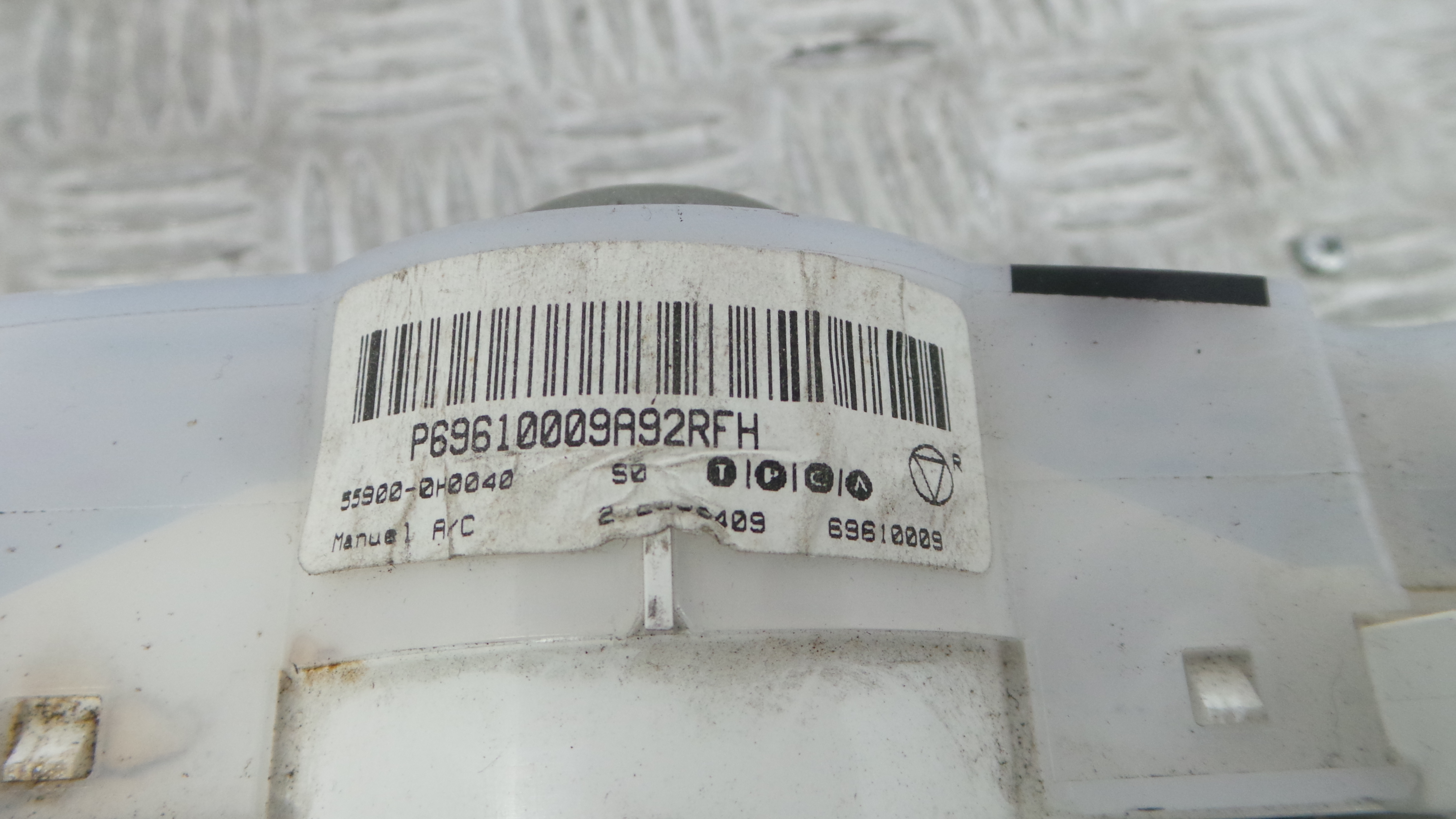 Comando da Sofagem / Climatronic 55900-0H0040 - PEUGEOT 107 (PM_, PN_)-36586272