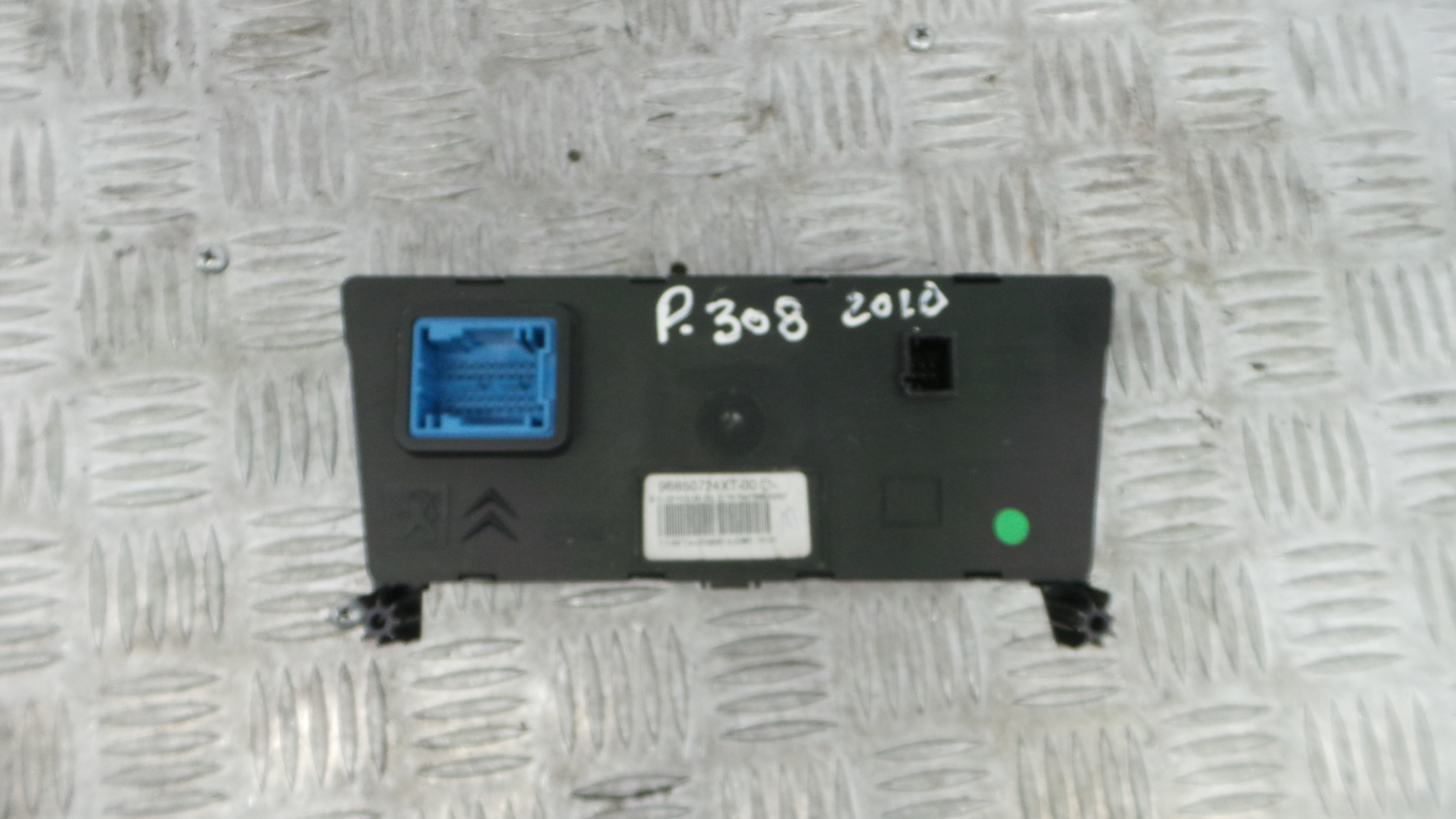 Comando da Sofagem / Climatronic 96850724XT - PEUGEOT 308 I (4A_, 4C_)-36586299