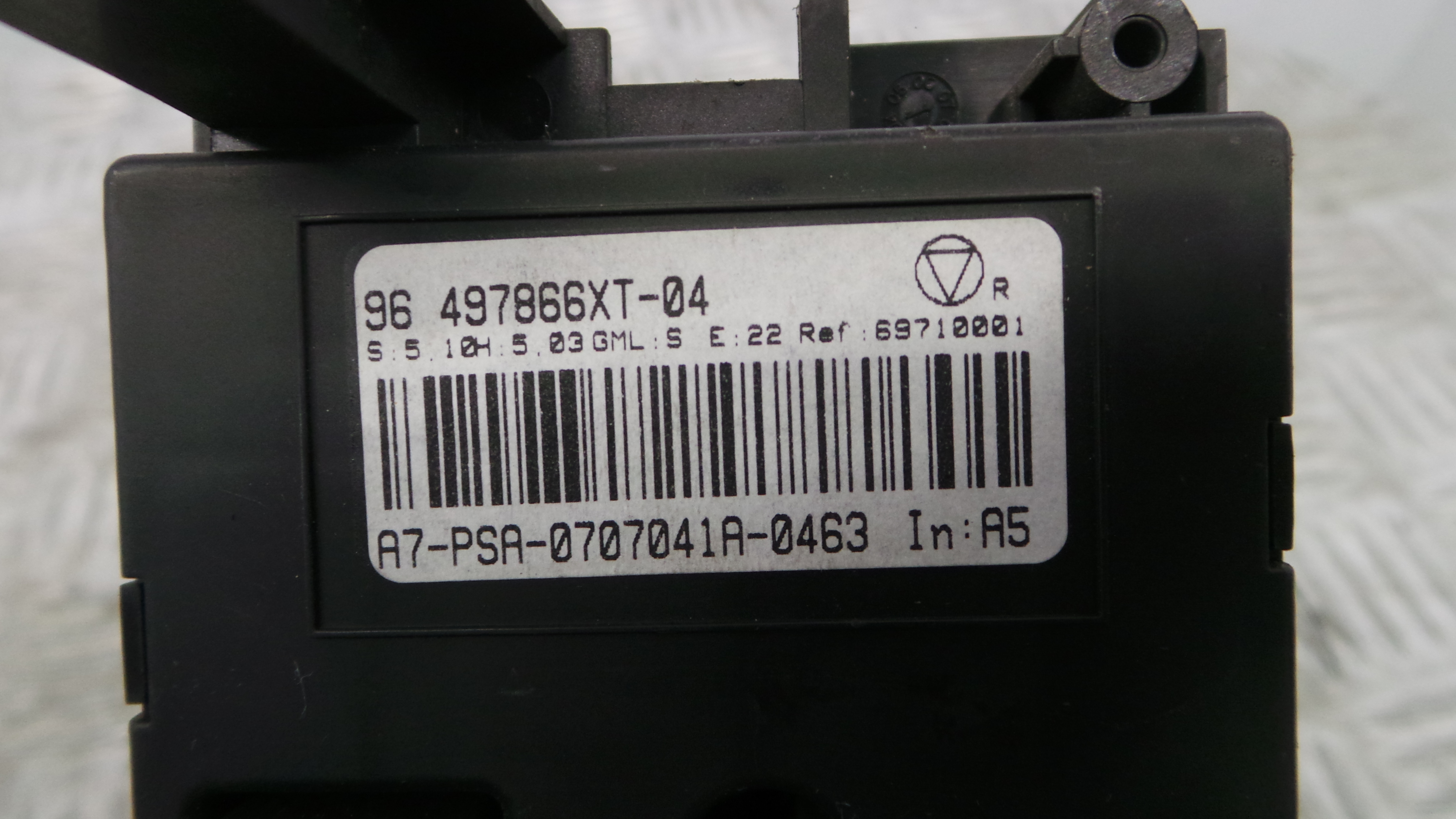 Comando da Sofagem / Climatronic 96497866XT - PEUGEOT 207 SW (WK_)-36586315