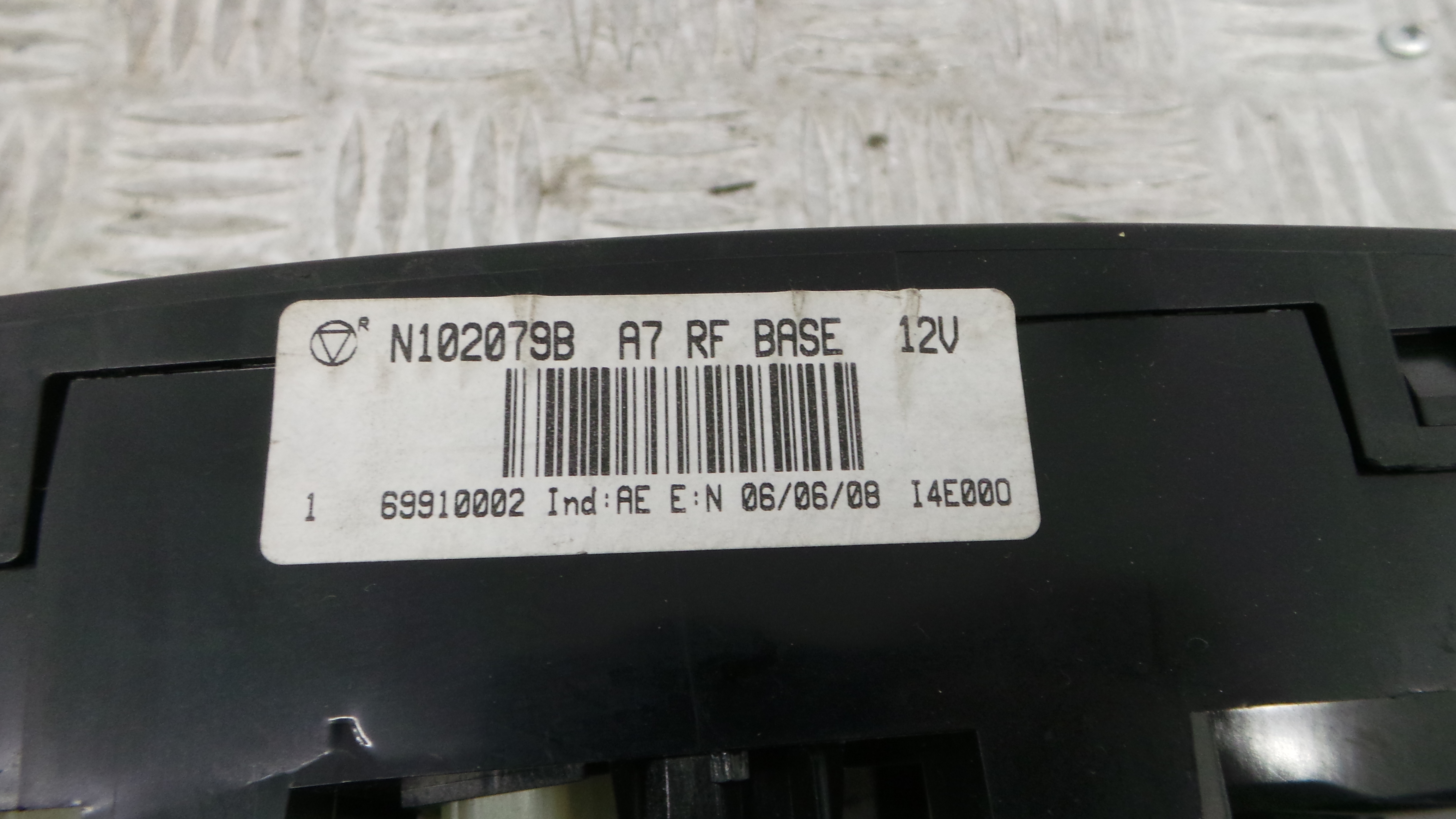 Comando da Sofagem / Climatronic N102079B - PEUGEOT 207 (WA_, WC_), 207/207+ (WA_, WC_)-36586318