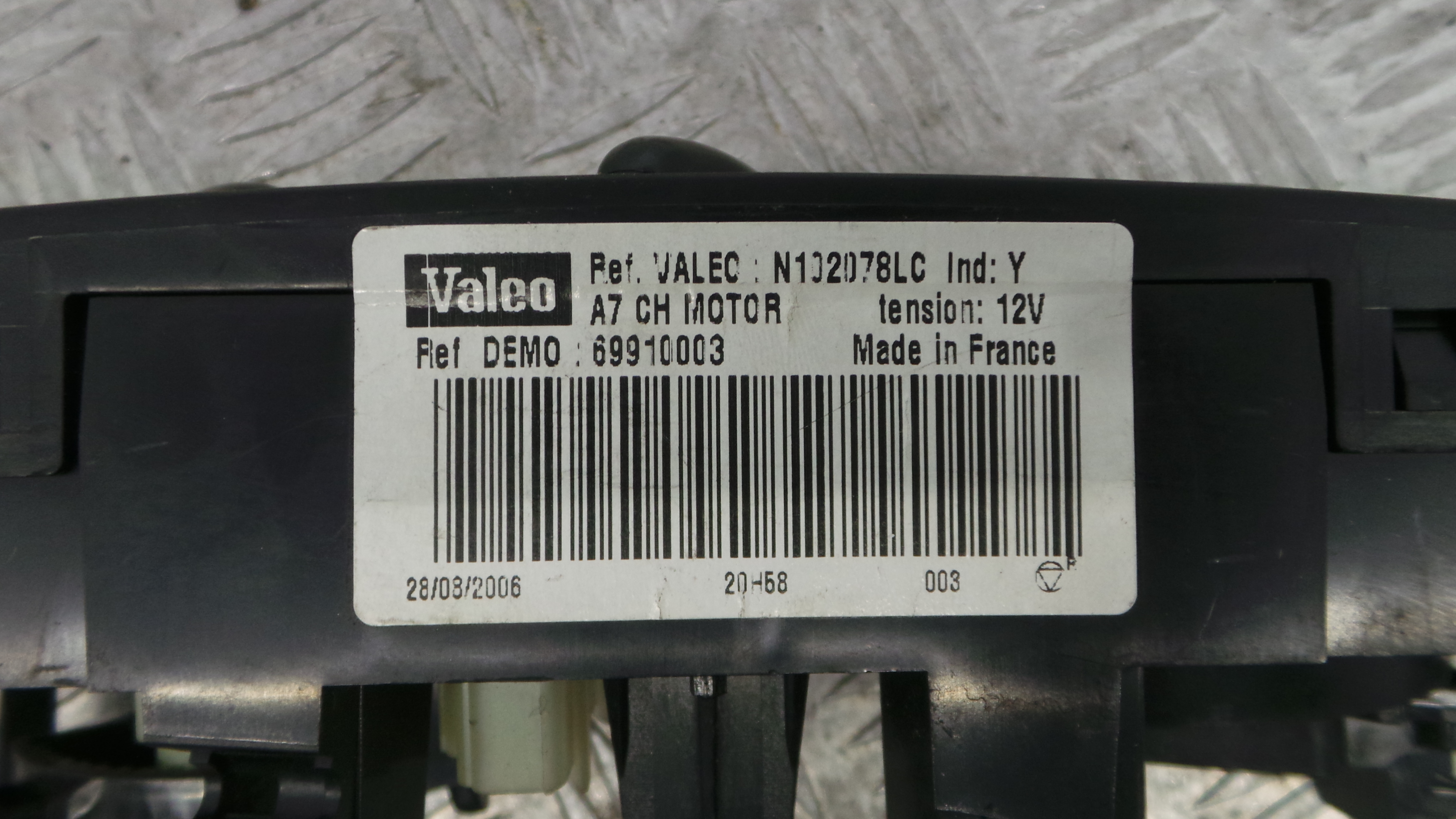 Comando da Sofagem / Climatronic N102078LC - PEUGEOT 207 (WA_, WC_), 207/207+ (WA_, WC_)-36586404