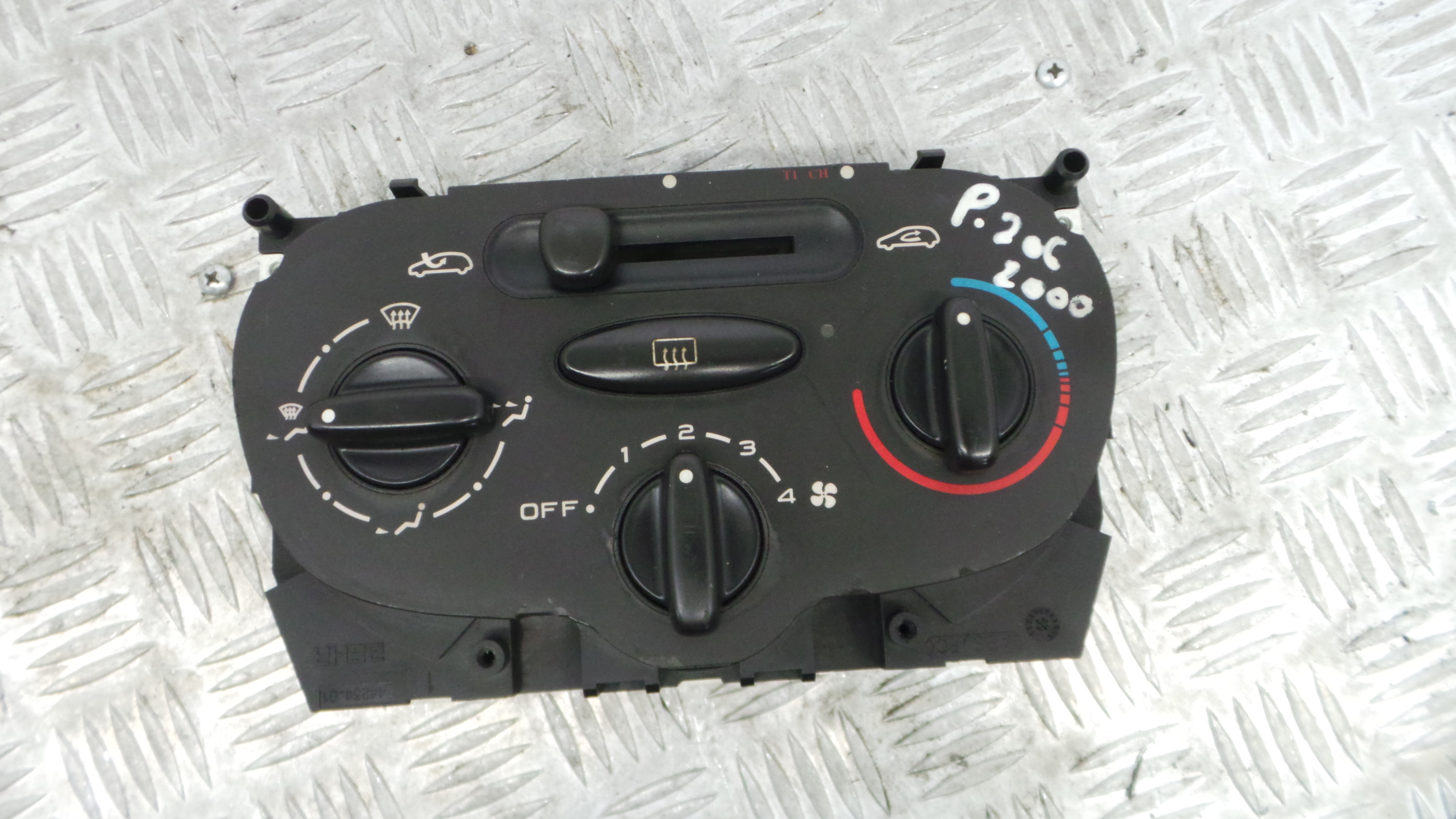 Comando da Sofagem / Climatronic 6451VG - PEUGEOT 206 Hatchback (2A/C)-36586407