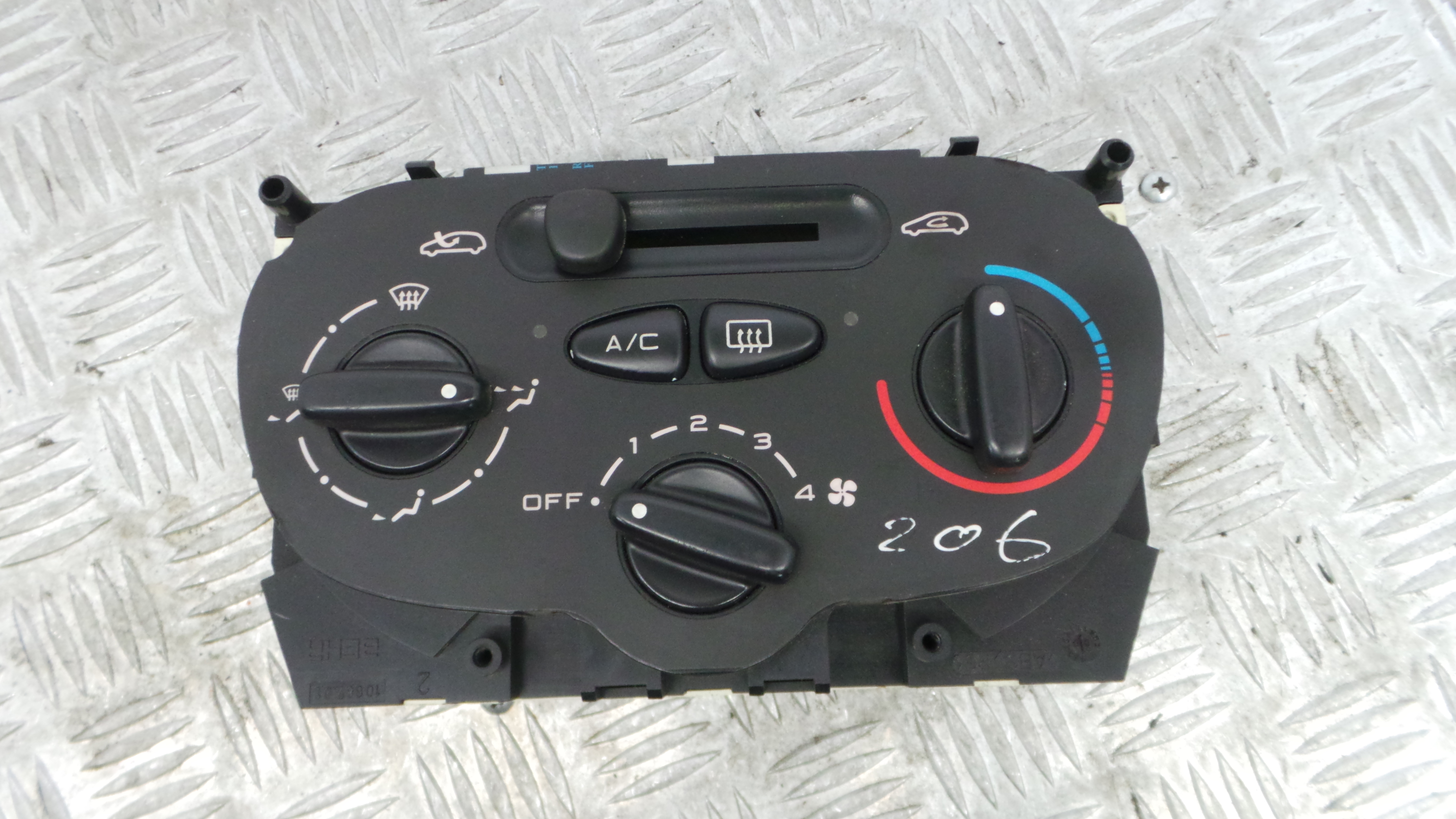 Comando da Sofagem / Climatronic 6451VG - PEUGEOT 206 Hatchback (2A/C)-36586410