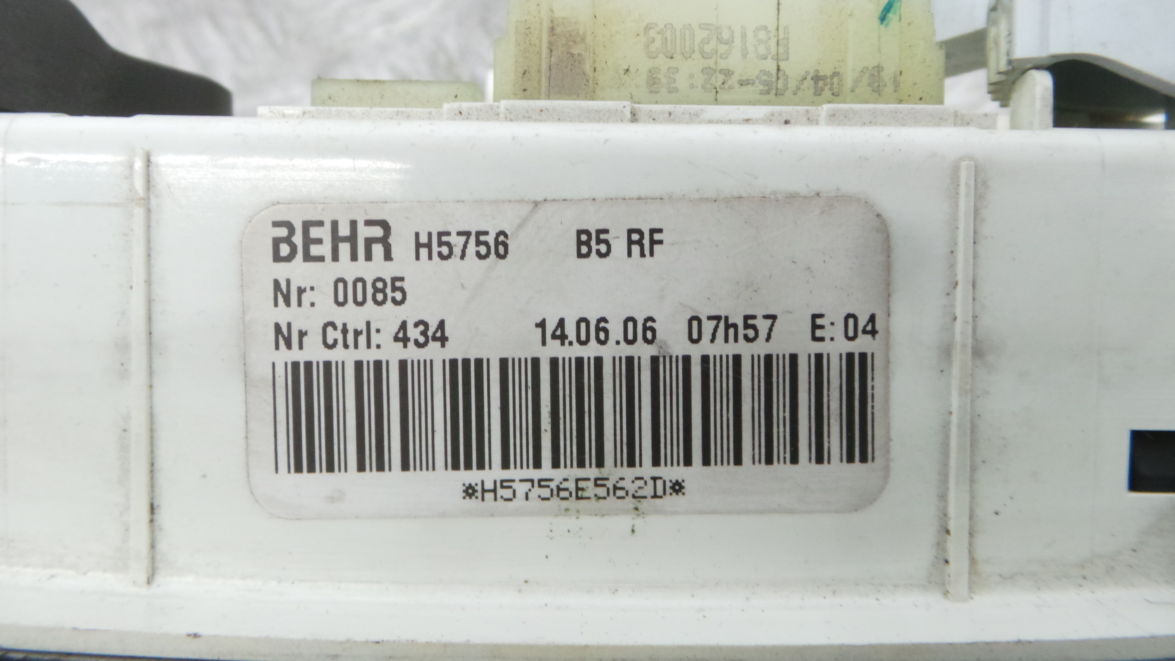 Comando da Sofagem / Climatronic H5756E562D - CITROËN C4 I (LC_)-36589123