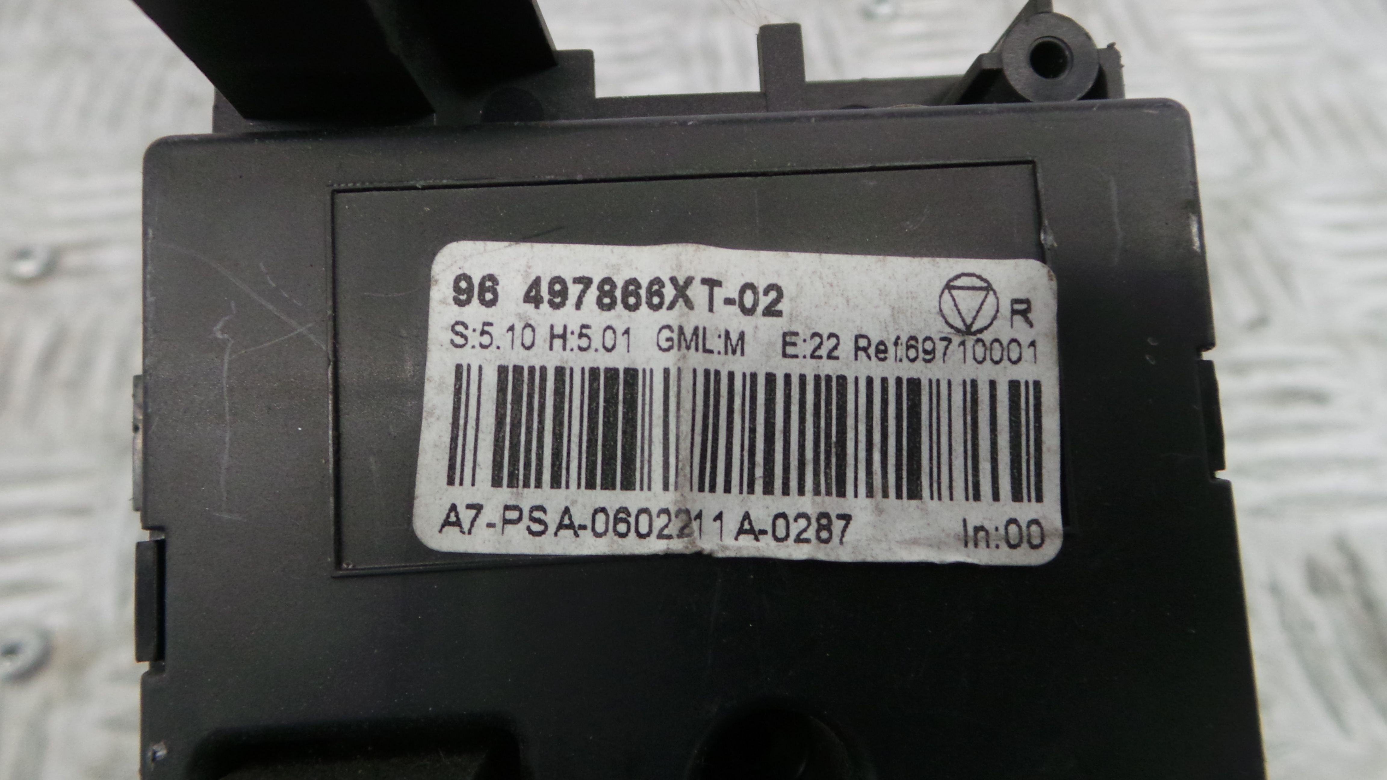 Comando da Sofagem / Climatronic 96497866XT - PEUGEOT 207 (WA_, WC_), 207/207+ (WA_, WC_)-36589138