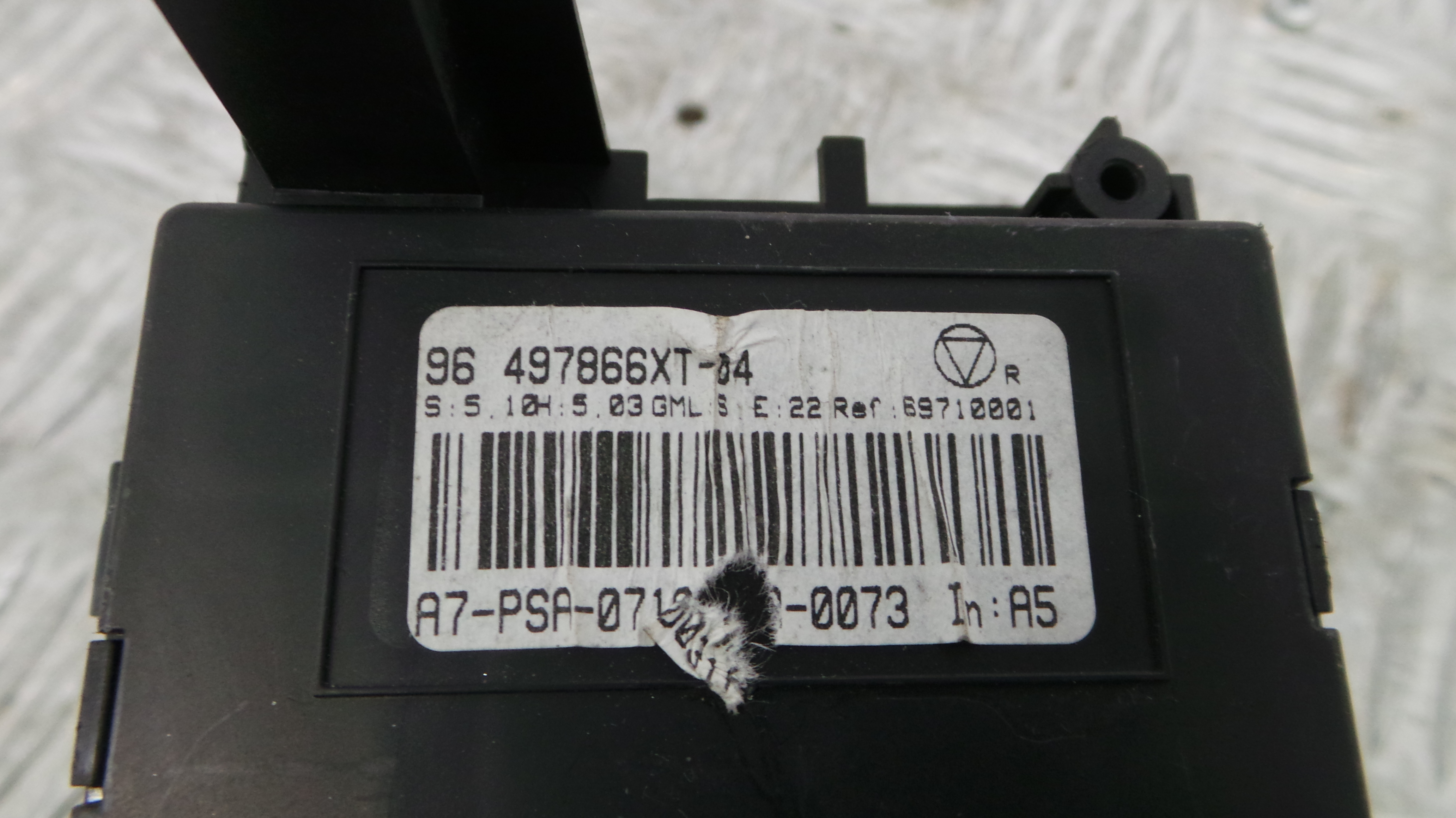 Comando da Sofagem / Climatronic 96497866XT - PEUGEOT 207 (WA_, WC_), 207/207+ (WA_, WC_)-36589144