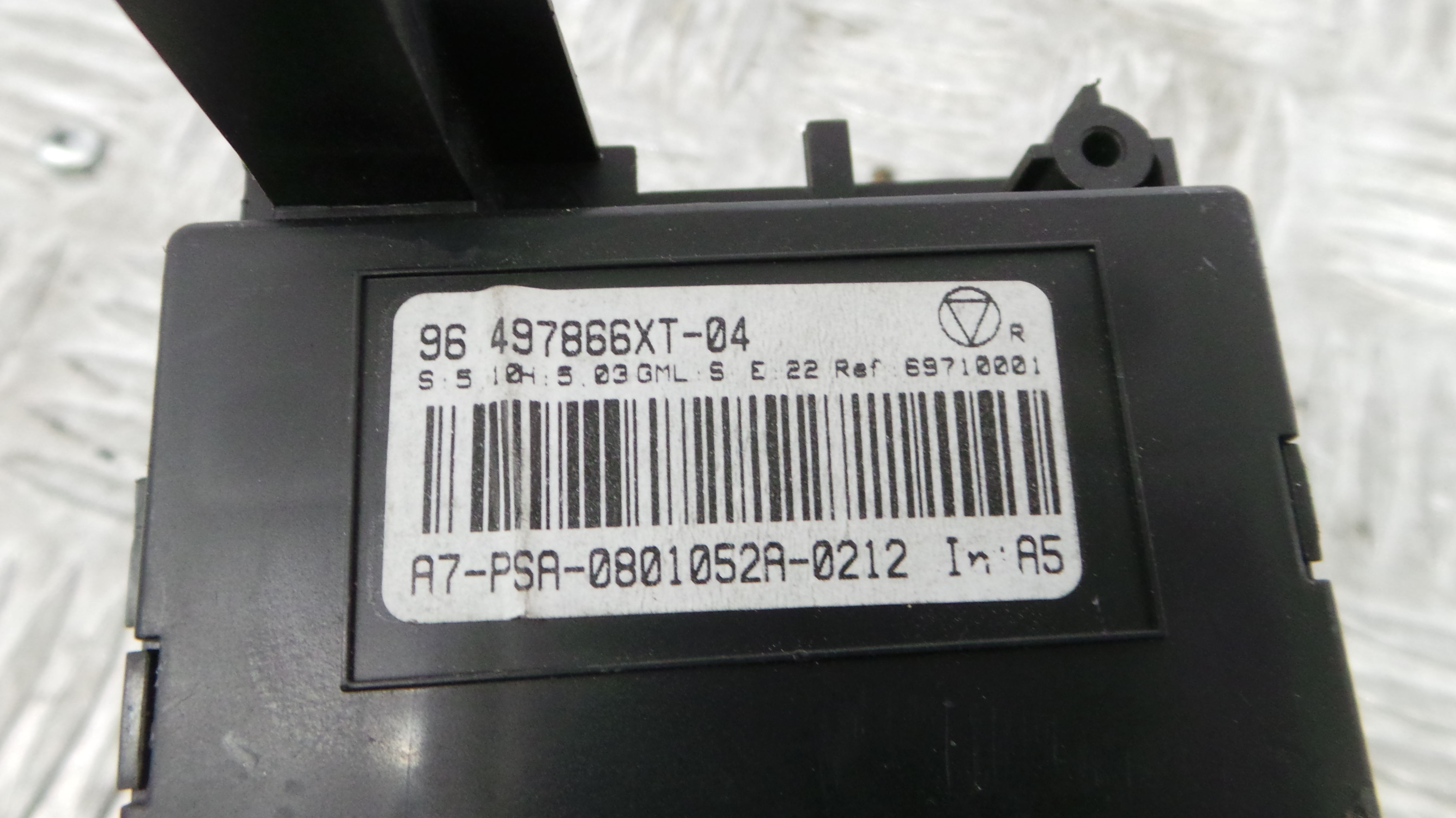 Comando da Sofagem / Climatronic 96497866XT - PEUGEOT 207 (WA_, WC_), 207/207+ (WA_, WC_)-36589159