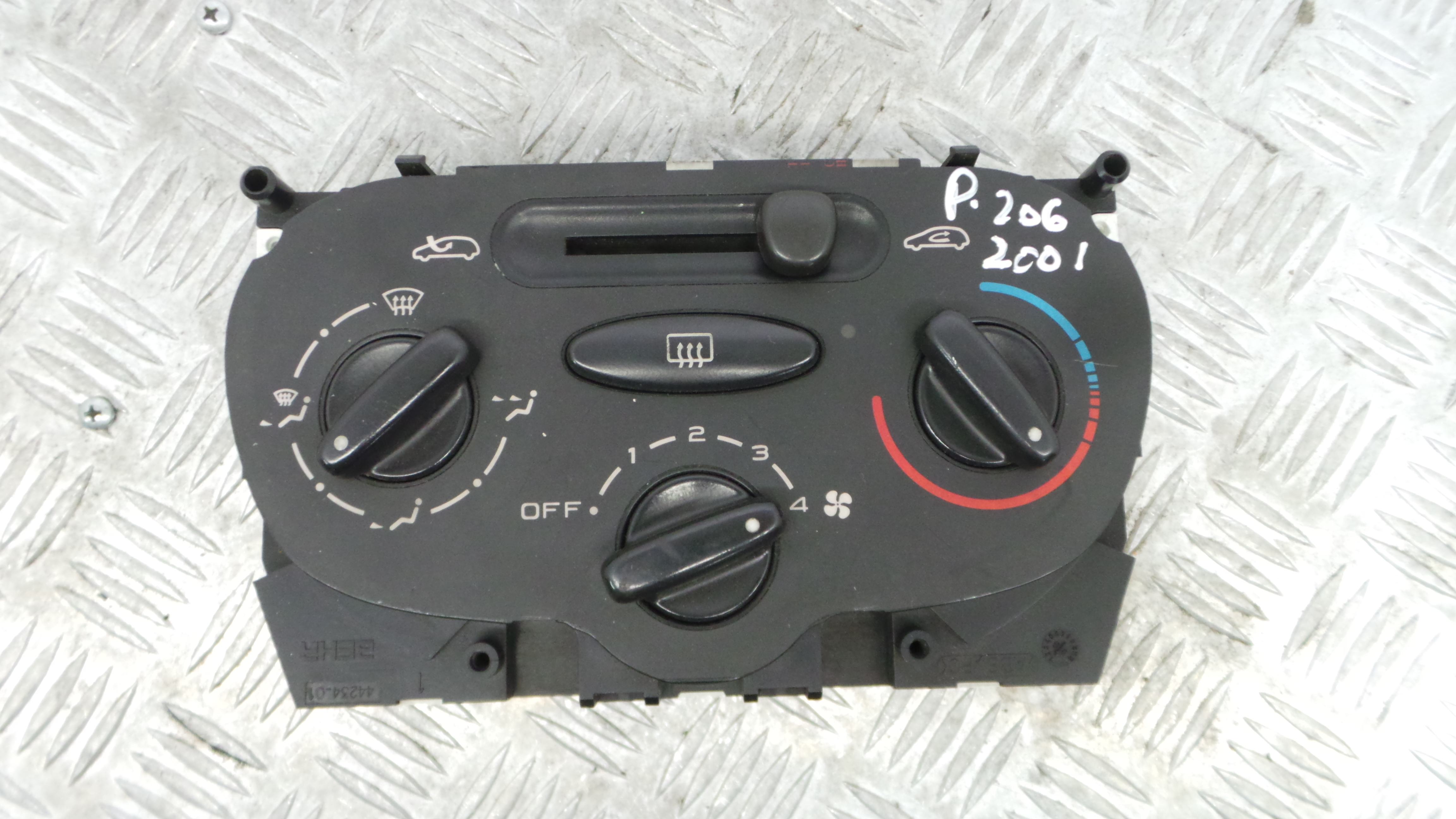 Comando da Sofagem / Climatronic 64138 - PEUGEOT 206 Hatchback (2A/C)-36589179