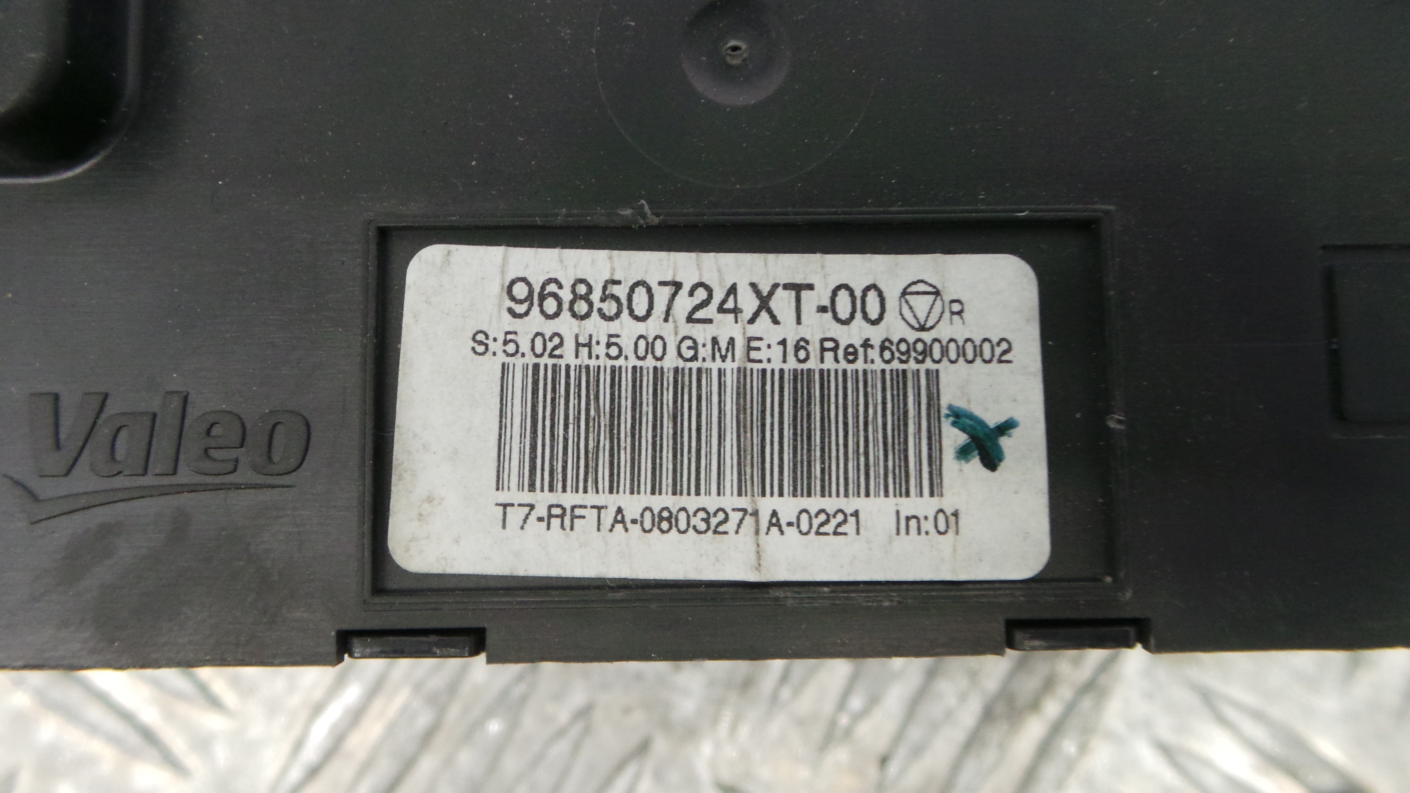 Comando da Sofagem / Climatronic 96850724XT - PEUGEOT 308 I (4A_, 4C_)-36590773