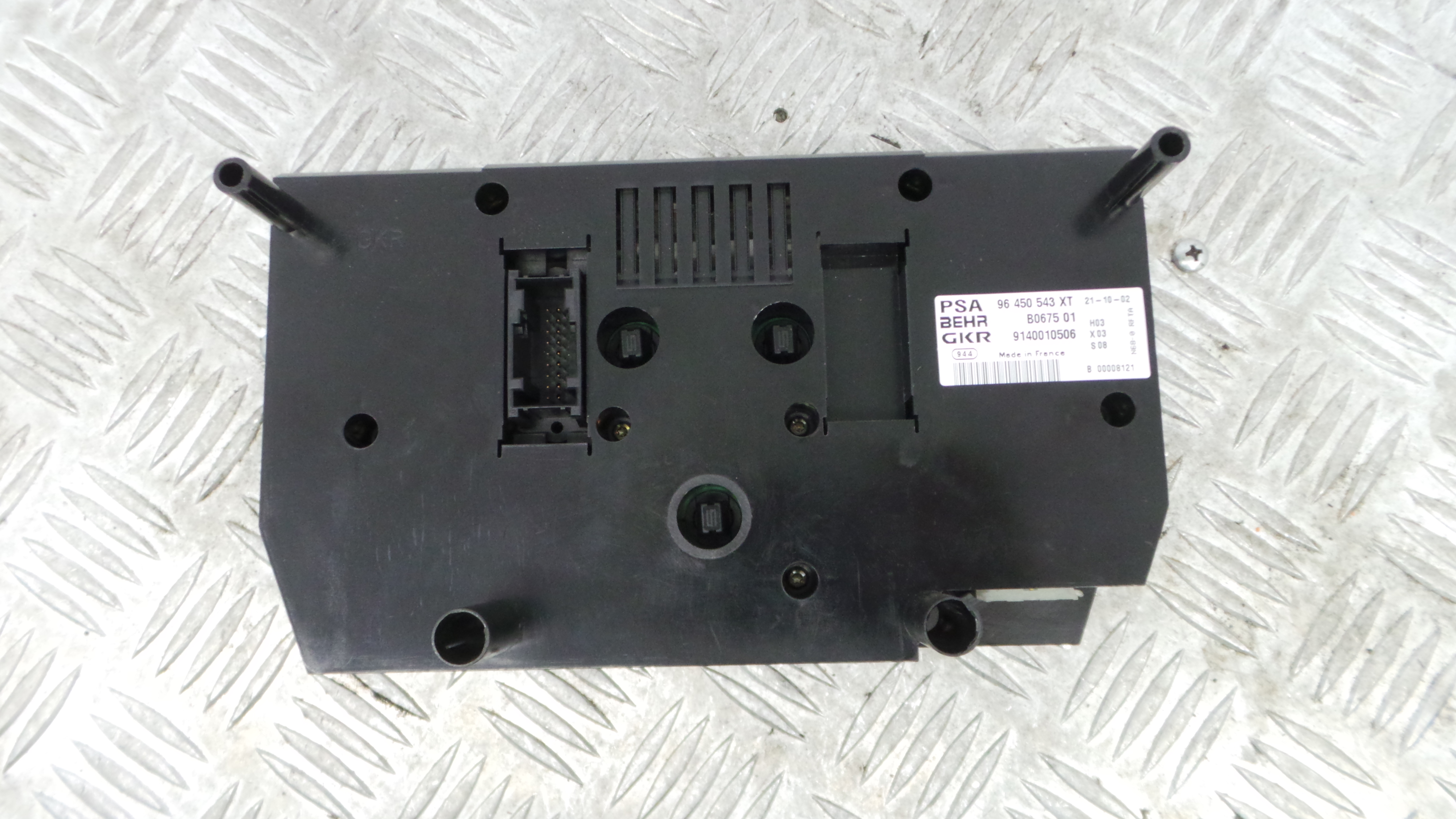 Comando da Sofagem / Climatronic 96450543XT - CITROËN XSARA PICASSO (N68)-36593009