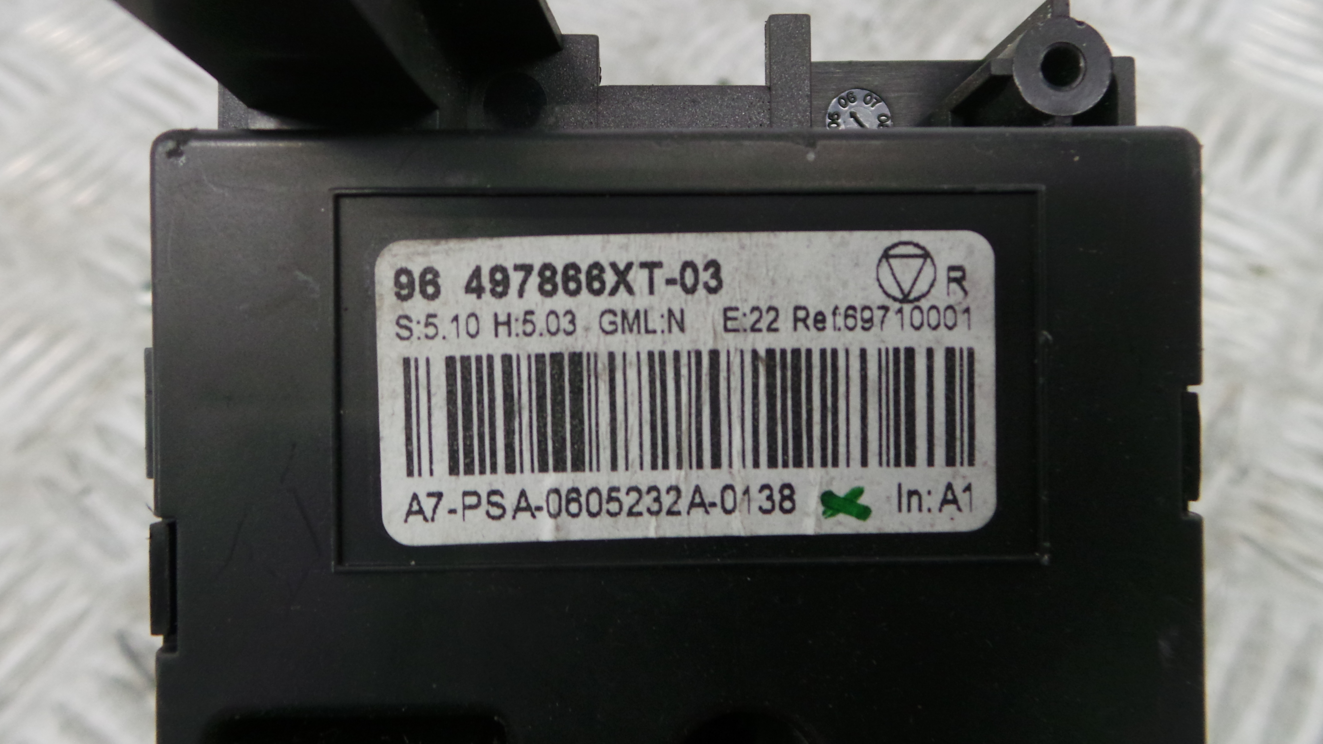 Comando da Sofagem / Climatronic 96497866XT - PEUGEOT 207 (WA_, WC_), 207/207+ (WA_, WC_)-36593015