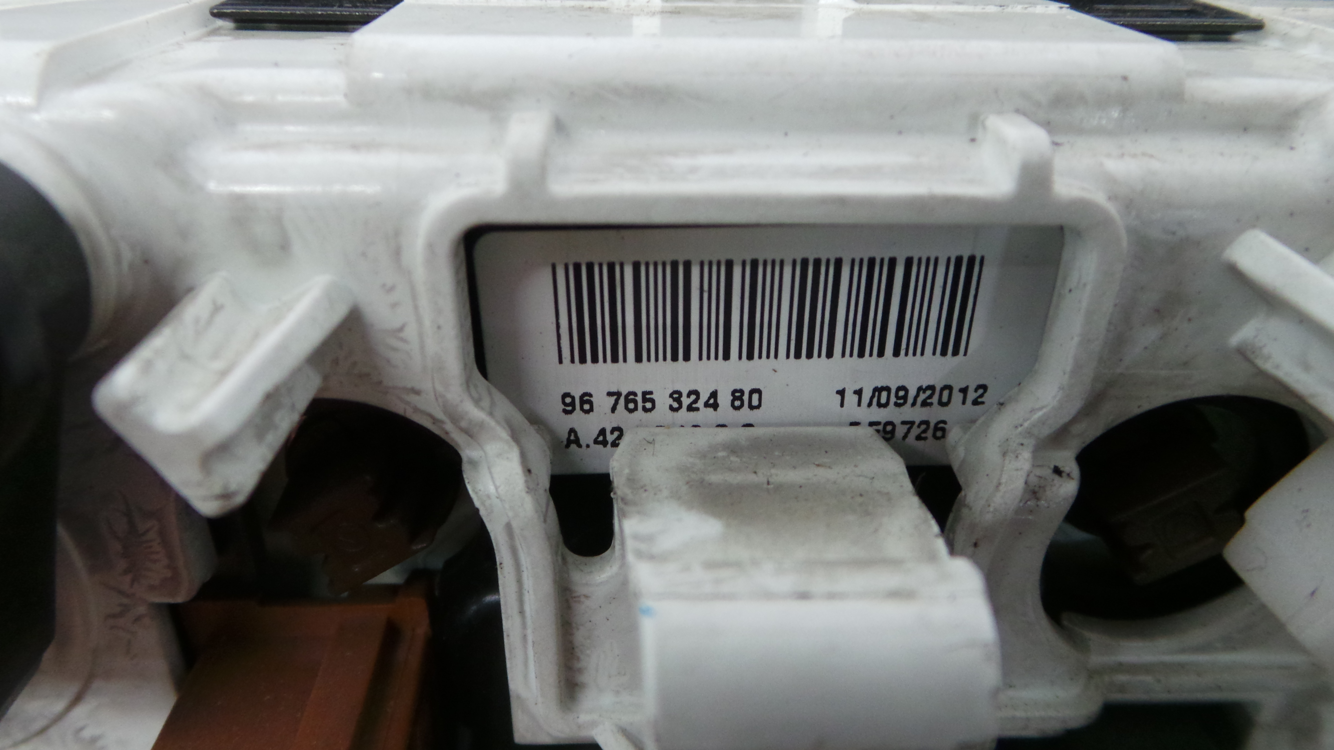 Comando da Sofagem / Climatronic 9676532480 - PEUGEOT PARTNER Caixa/monovolume-36593037