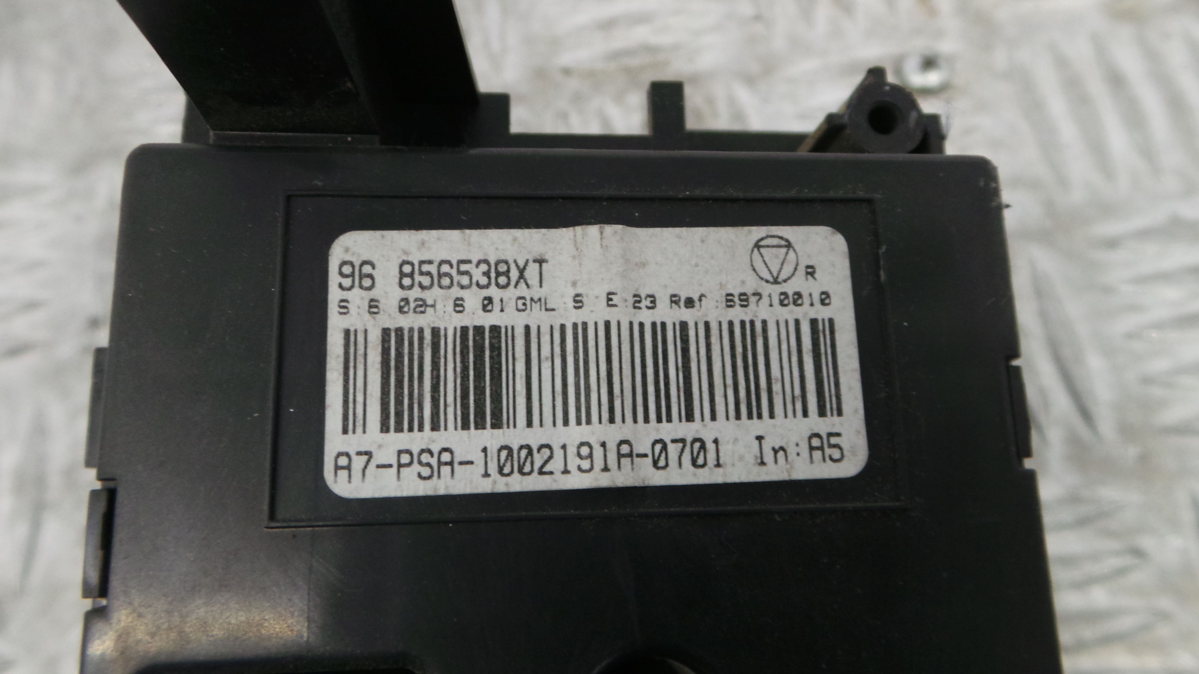 Comando da Sofagem / Climatronic 96856538XT - PEUGEOT 207 SW (WK_)-36593043