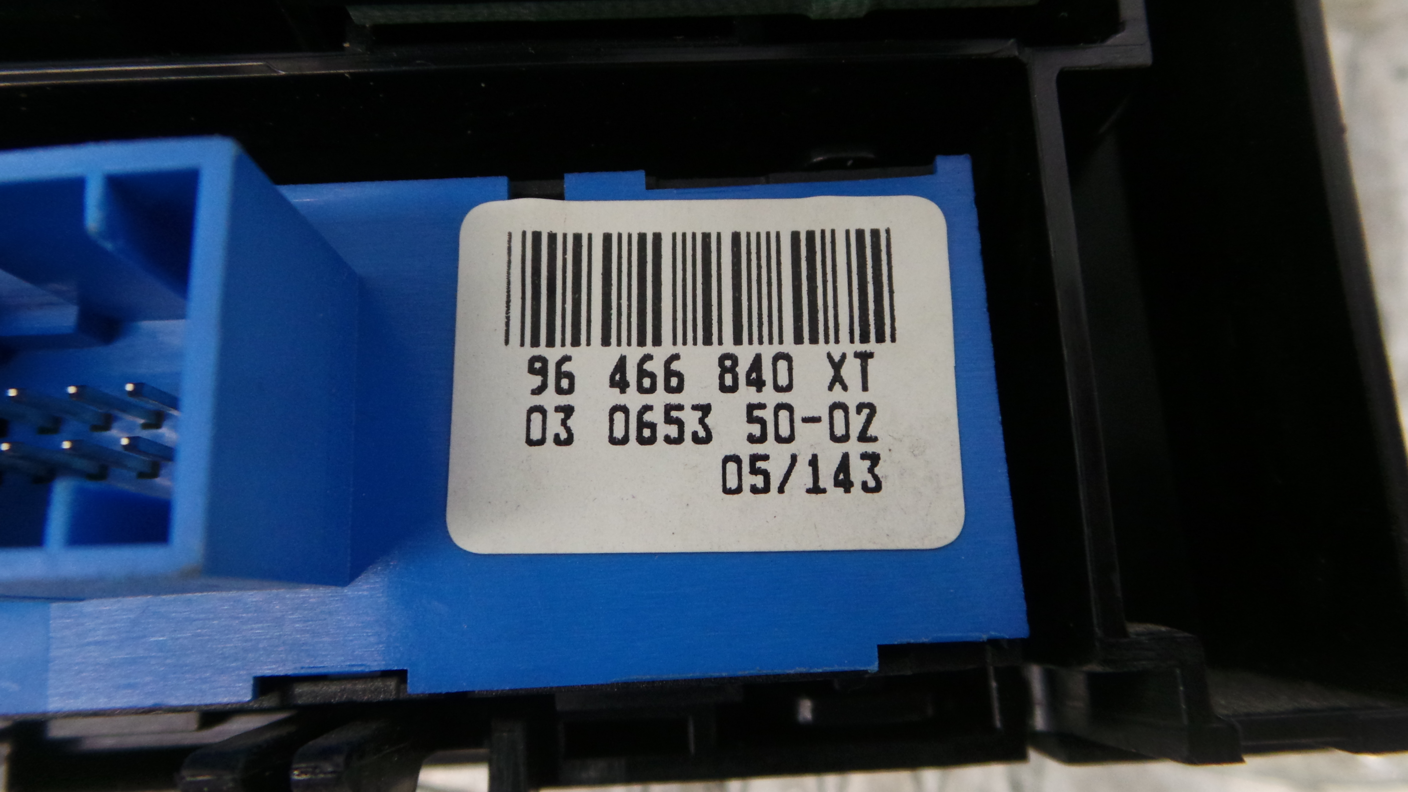 Comando da Sofagem / Climatronic 96573322YW - PEUGEOT 407 SW (6E_, 6D_)-36593089