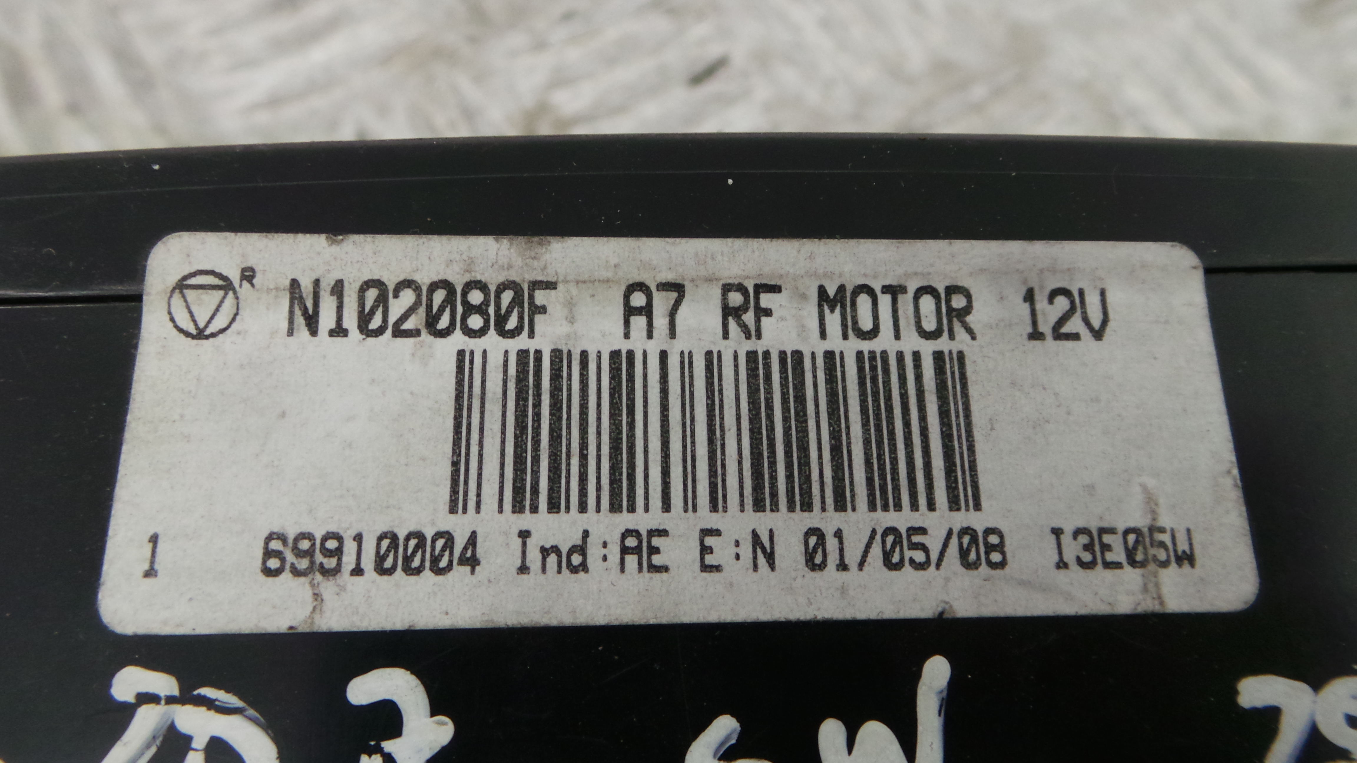 Comando da Sofagem / Climatronic N102080F - PEUGEOT 207 SW (WK_)-36593145