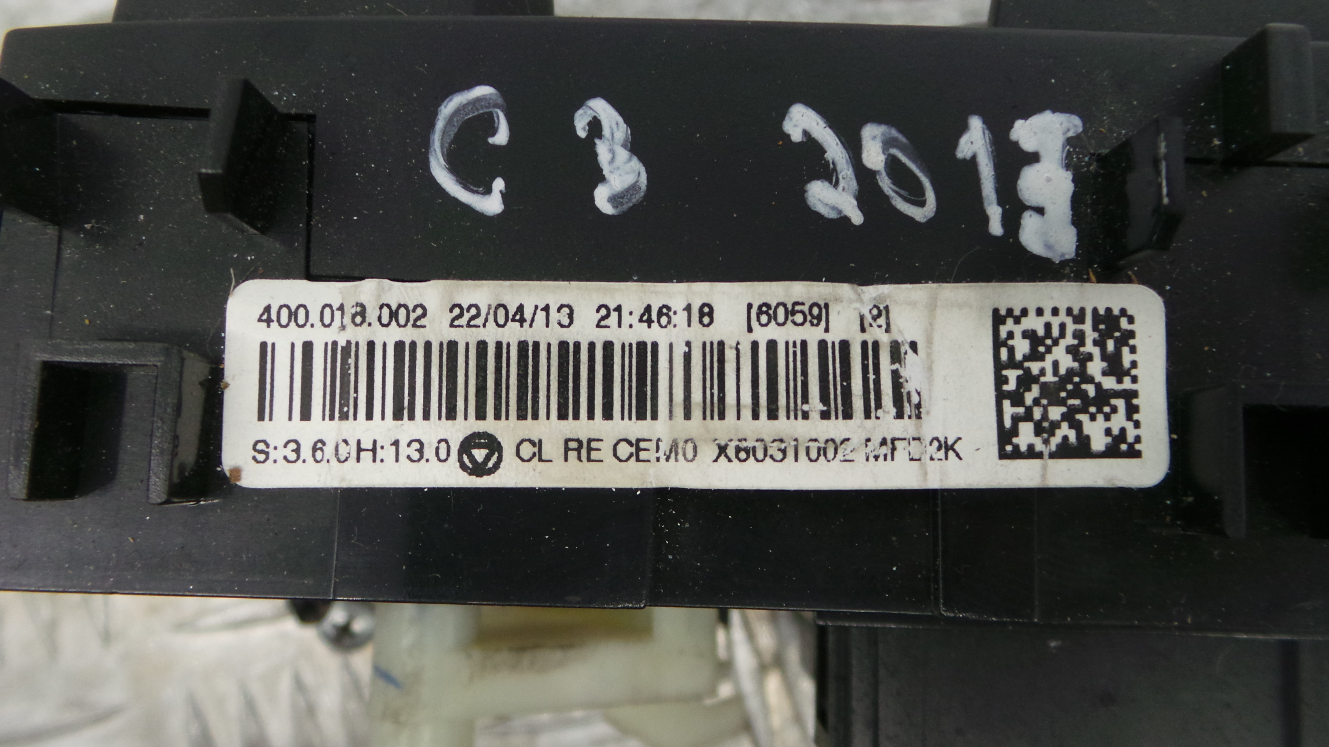 Comando da Sofagem / Climatronic 400.018.002 - CITROËN C3 II (SC_)-36593154