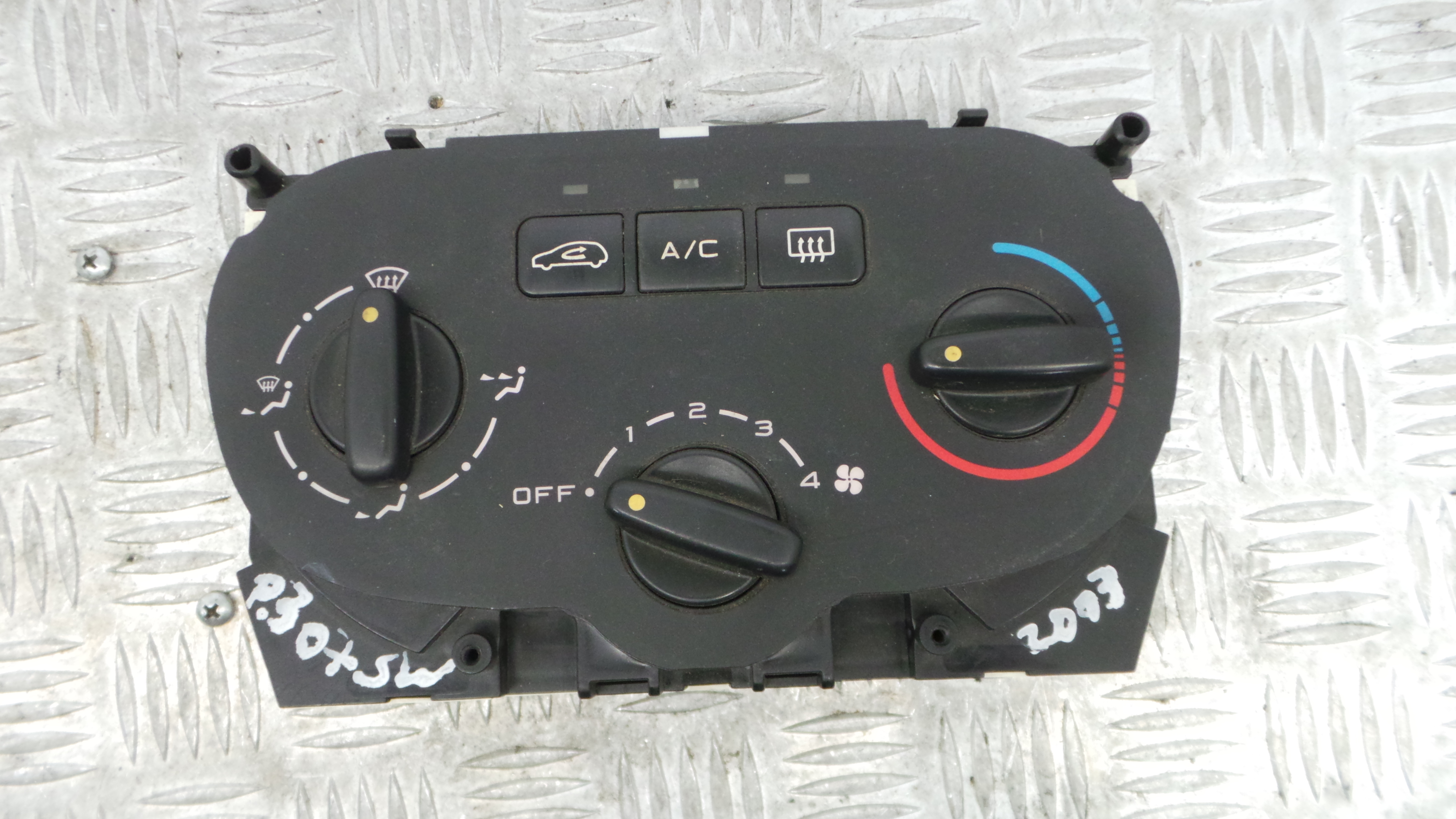 Comando da Sofagem / Climatronic 599540000 - PEUGEOT 307 SW (3H)-36593181