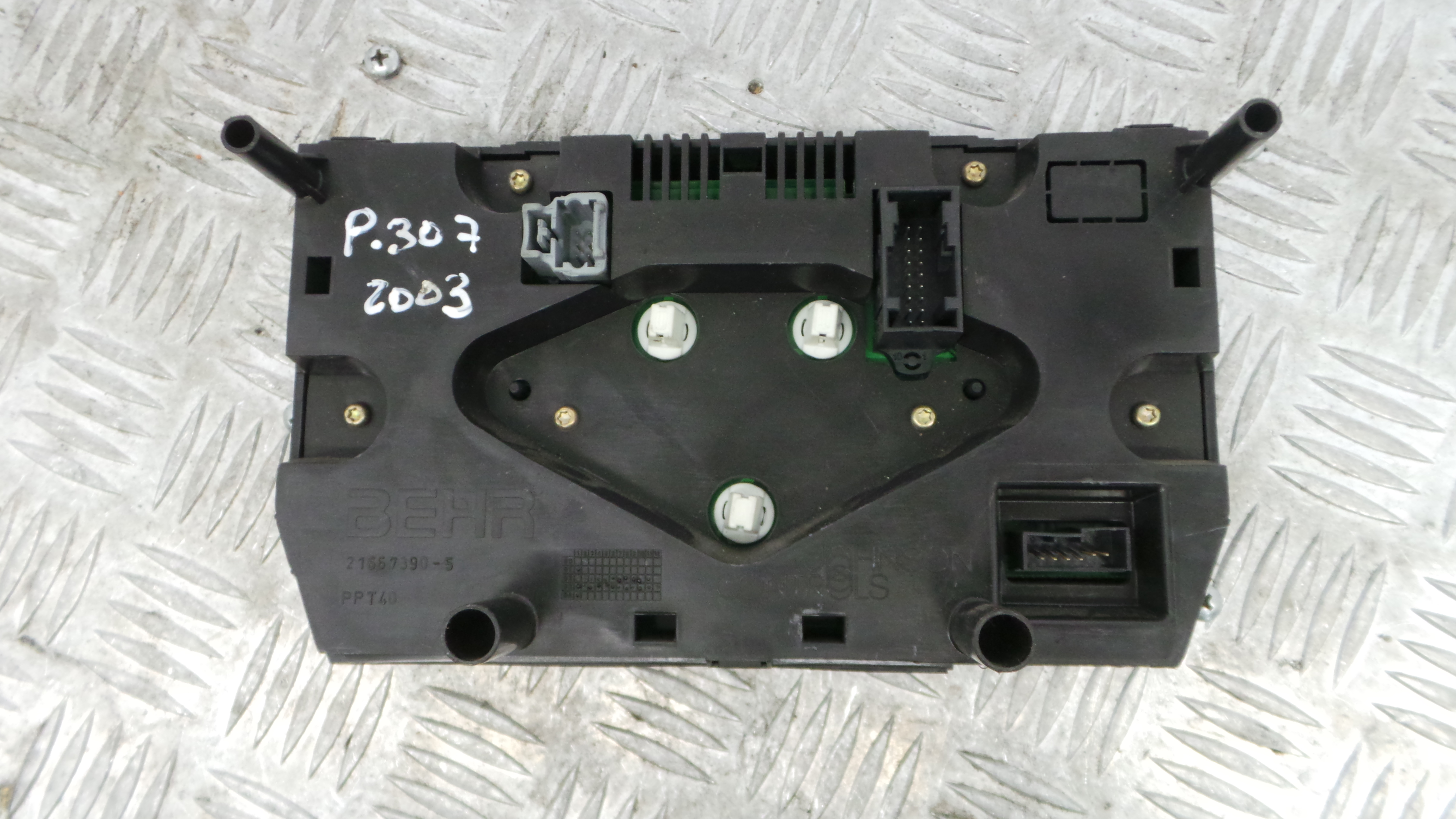 Comando da Sofagem / Climatronic 96430991XT - PEUGEOT 307 (3A/C)-36593193