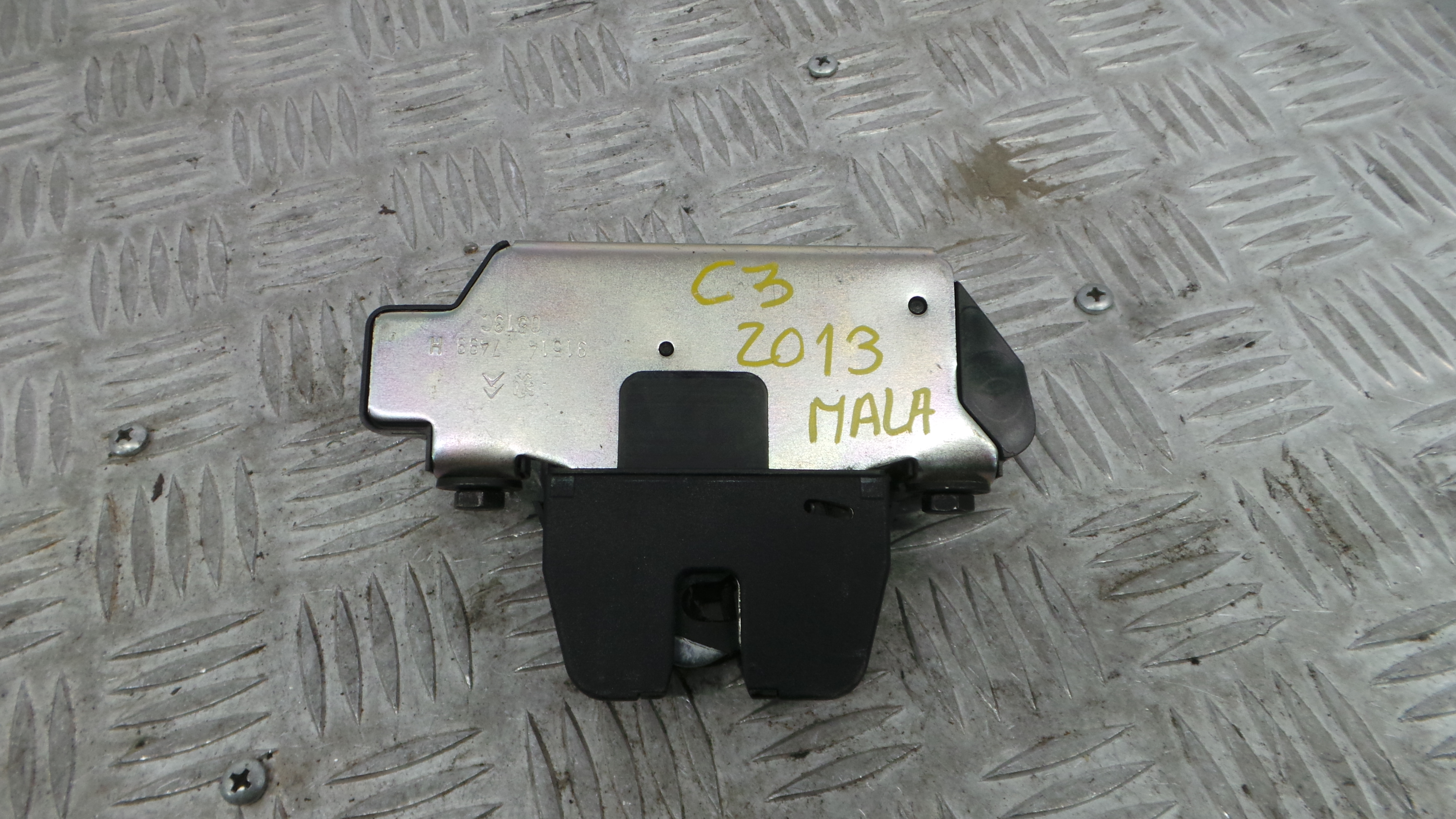 Fecho Mala  9684648680 - CITROËN C3 II (SC_)-36593465