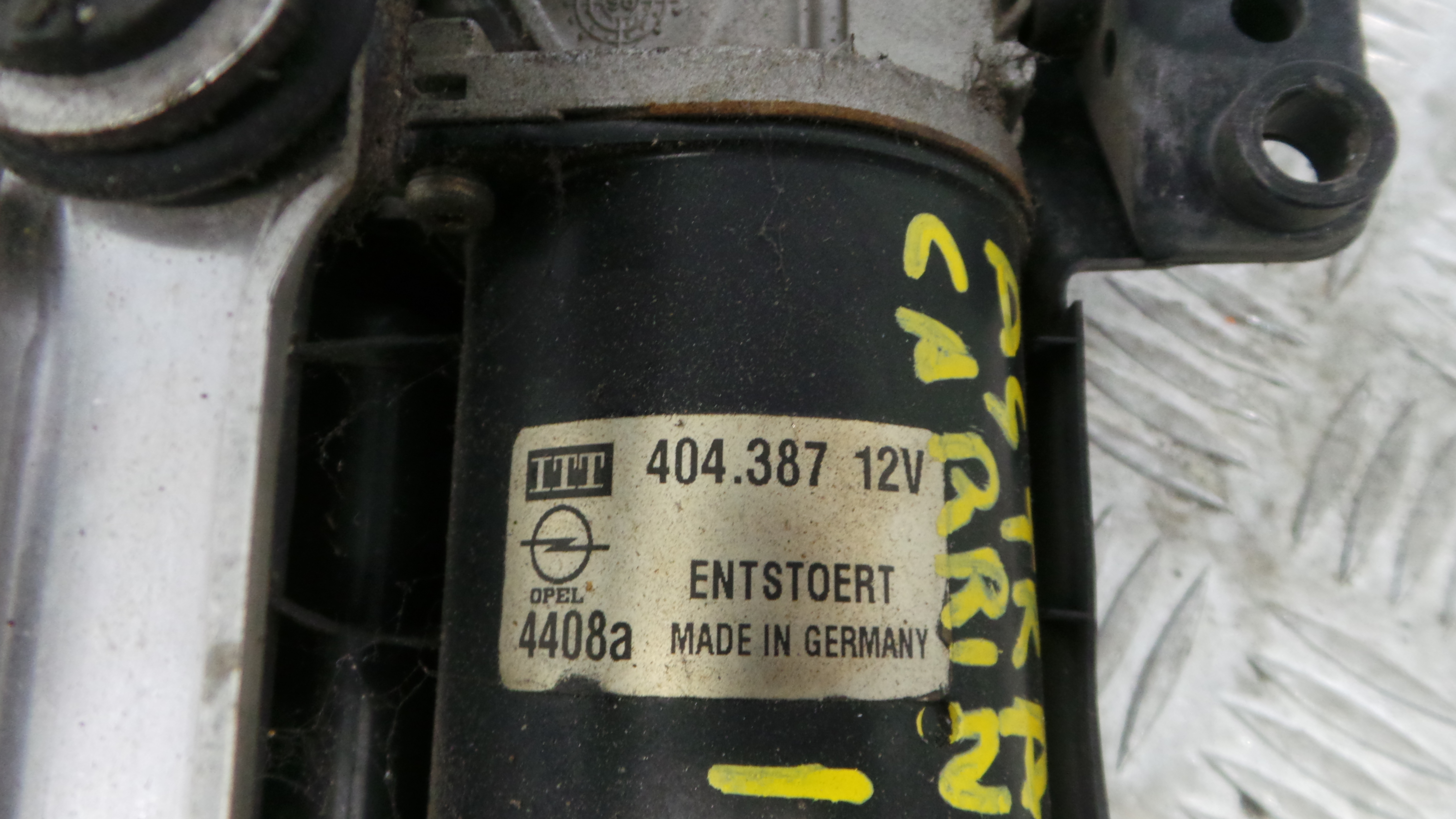 Motor Limpa Vidros Frente  404387 - OPEL ASTRA G Combi (T98)-36594064