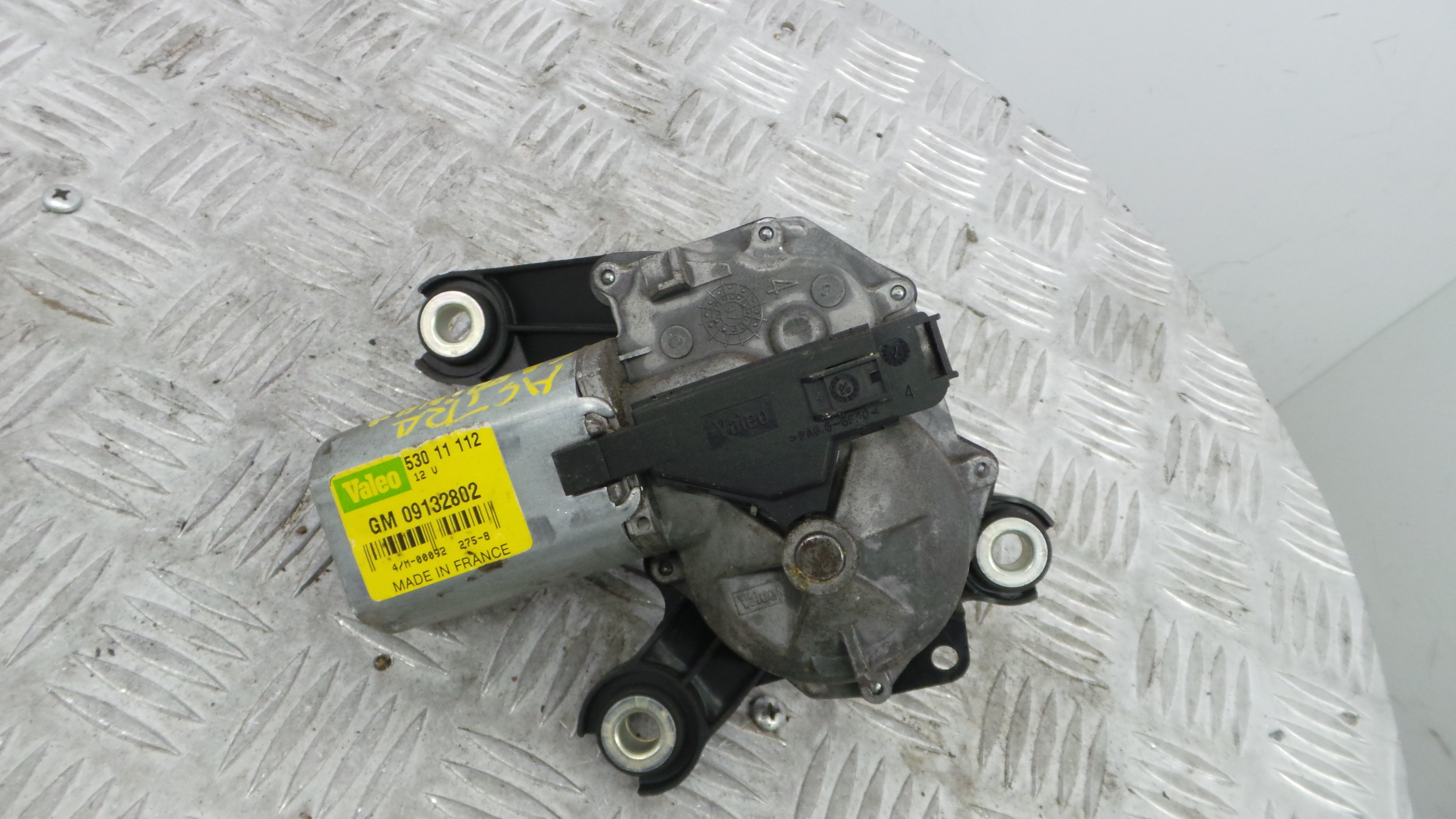 Motor Limpa Vidros Trás 09132802 - OPEL ASTRA G Combi (T98)-36594067