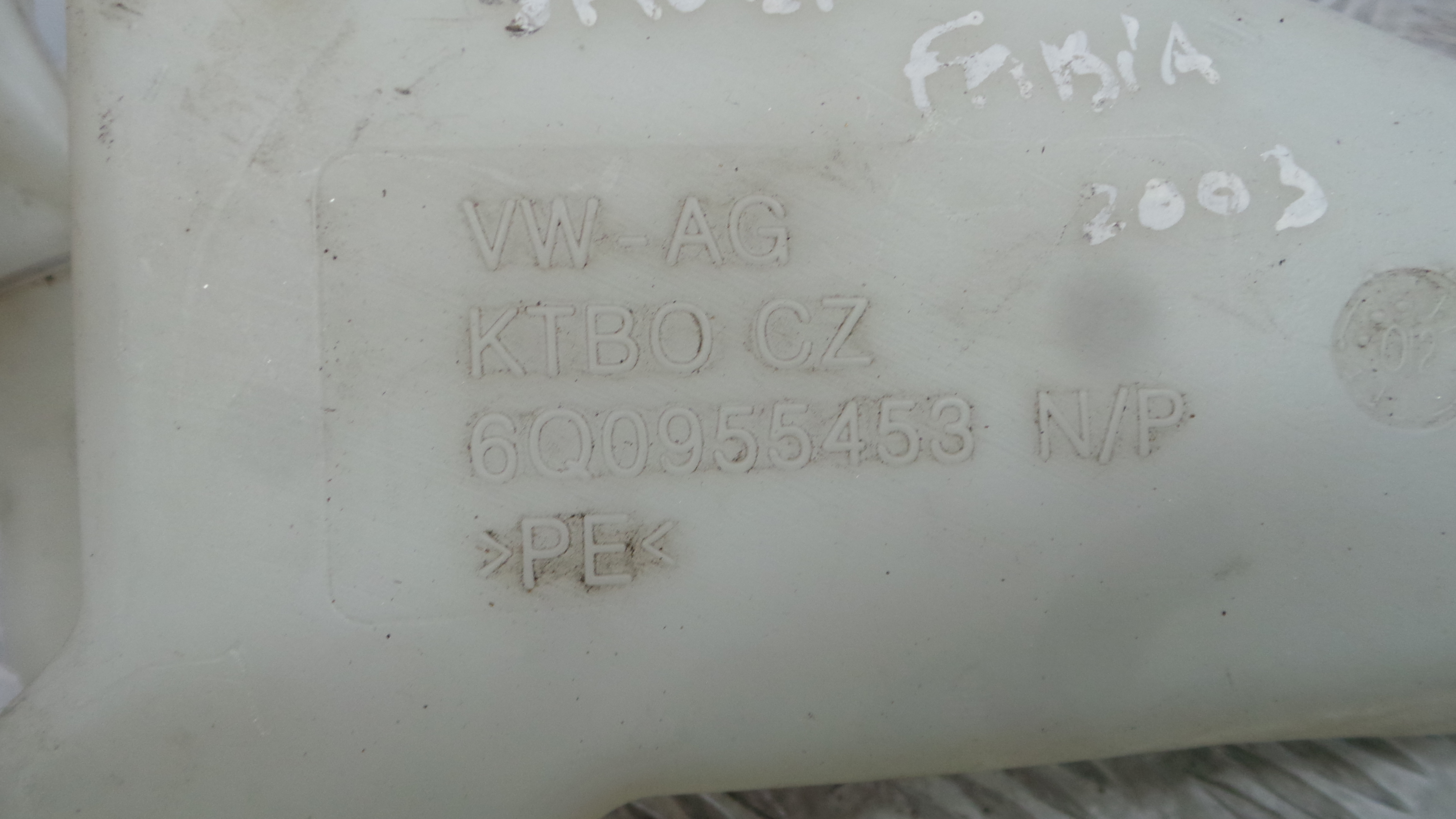 Depósito De Água Do Limpa-vidros 6Q0955453 - SKODA FABIA I (6Y2)-36598478