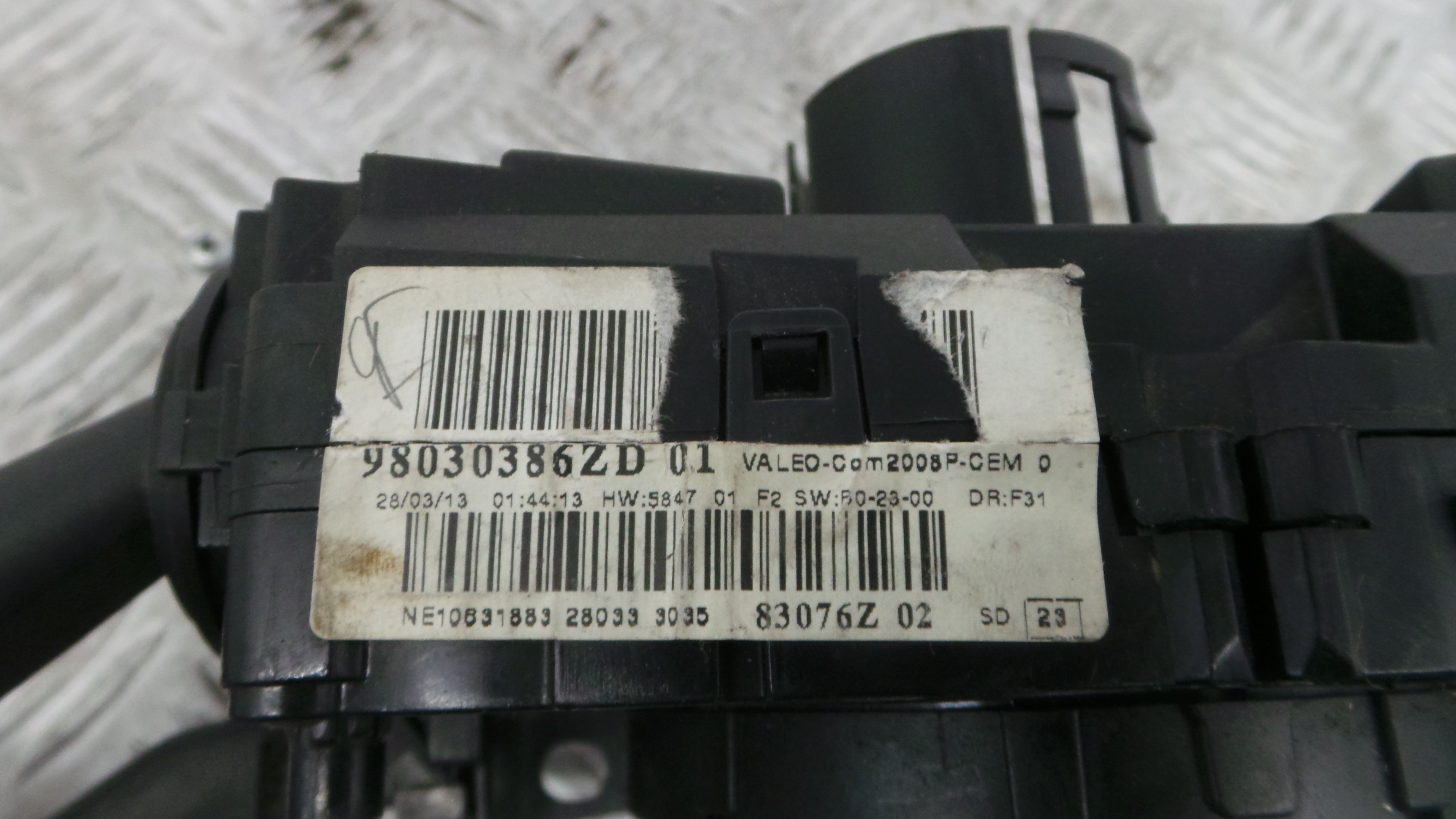 Fita de Airbags 98030386ZD - PEUGEOT 208 I (CA_, CC_)-36609655