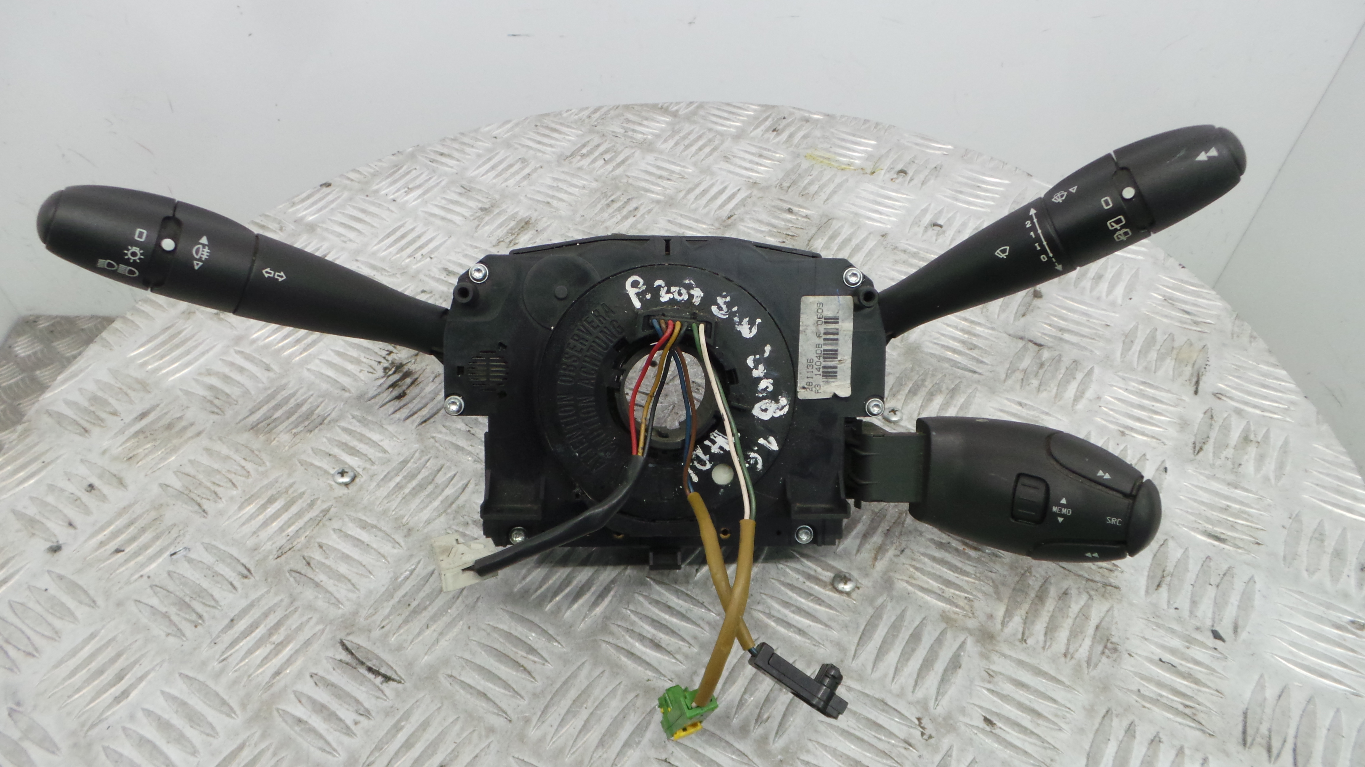 Fita de Airbags 96630732XT - PEUGEOT 207 SW (WK_)-36609665